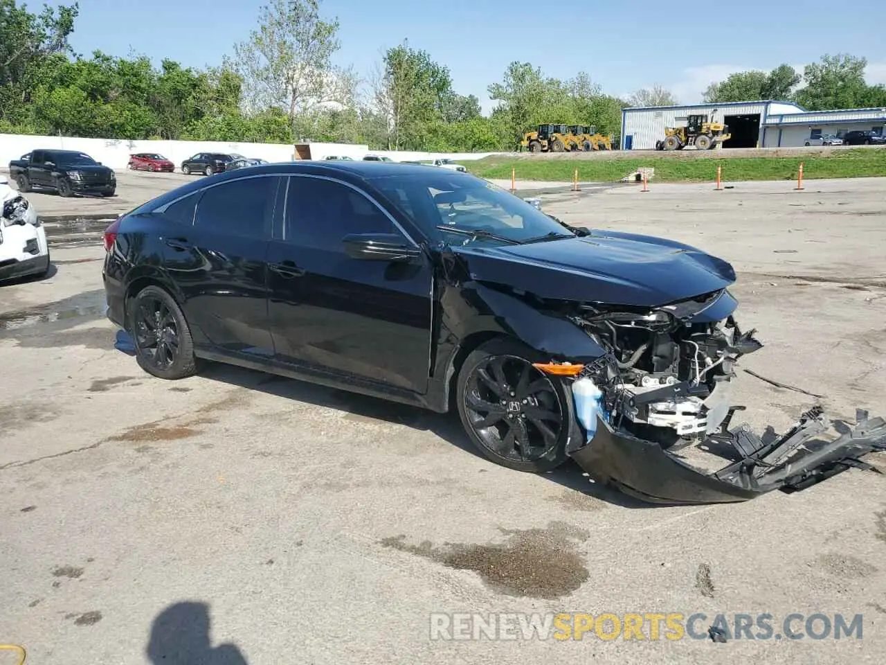 4 fotografías del automóvil dañado 2HGFC2F82KH526754 HONDA CIVIC 2019