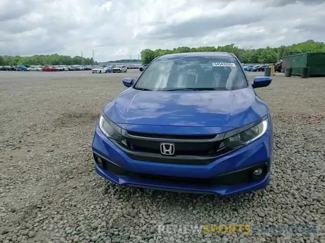 13 fotografías del automóvil dañado 2HGFC2F82KH562525 HONDA CIVIC 2019