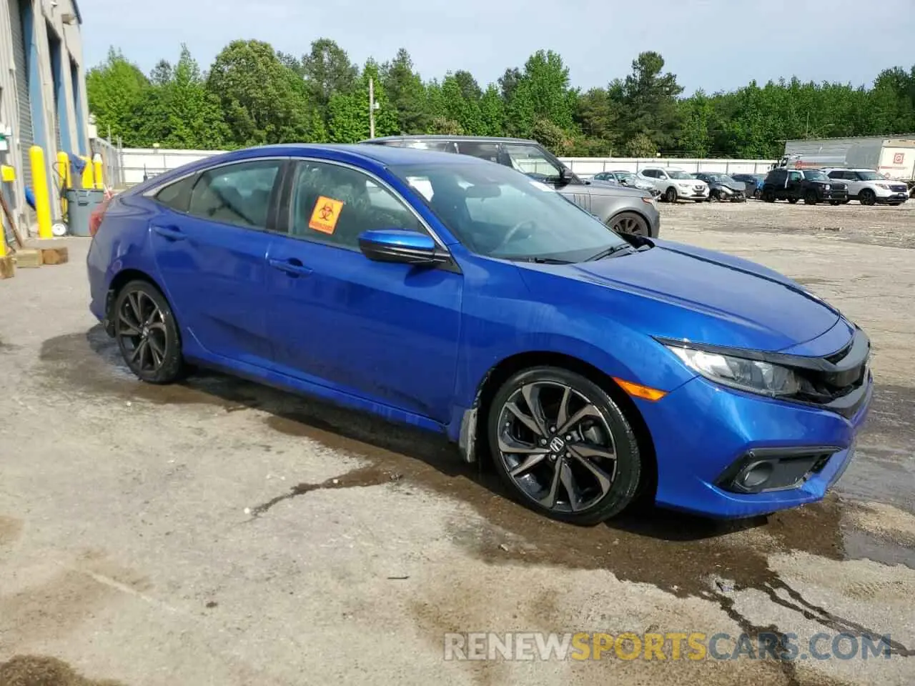 4 fotografías del automóvil dañado 2HGFC2F82KH562525 HONDA CIVIC 2019