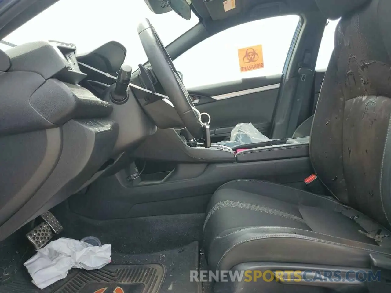 7 fotografías del automóvil dañado 2HGFC2F82KH562525 HONDA CIVIC 2019