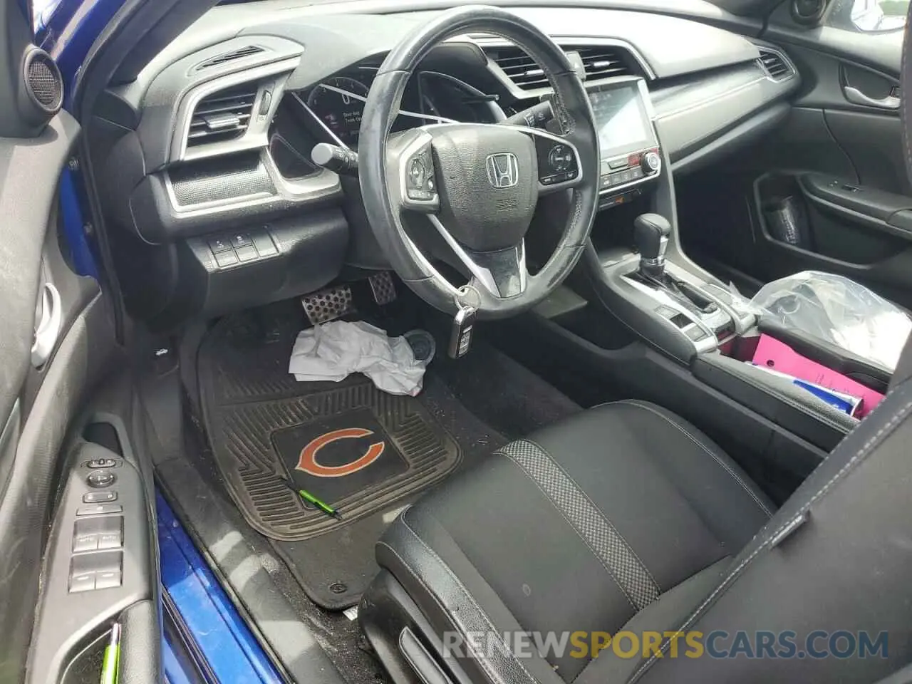 8 fotografías del automóvil dañado 2HGFC2F82KH562525 HONDA CIVIC 2019