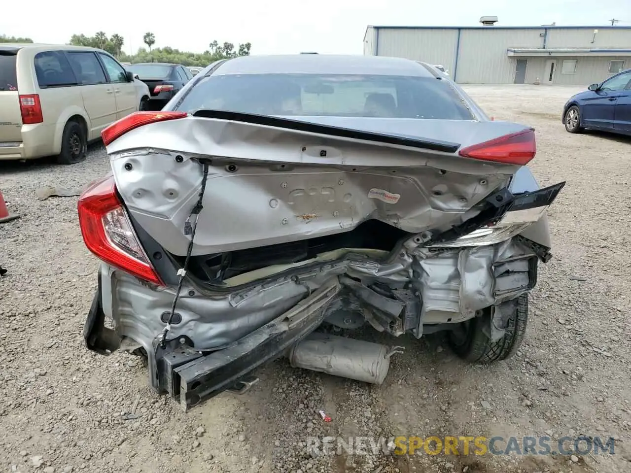 6 fotografías del automóvil dañado 2HGFC2F82KH598599 HONDA CIVIC 2019