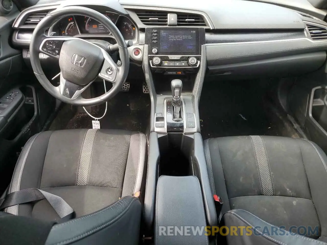 8 fotografías del automóvil dañado 2HGFC2F82KH598599 HONDA CIVIC 2019