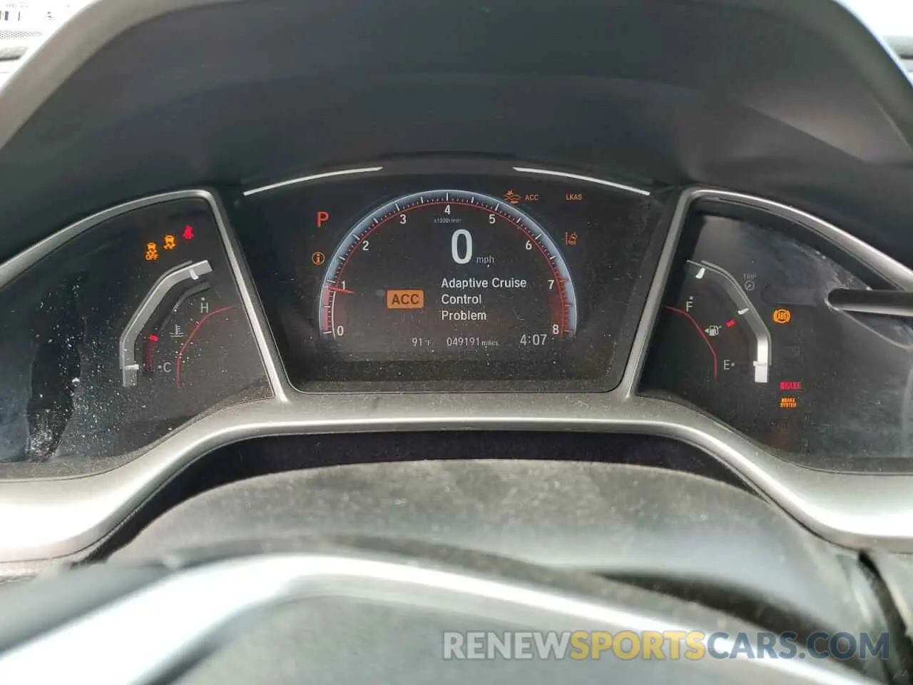 9 fotografías del automóvil dañado 2HGFC2F82KH598599 HONDA CIVIC 2019