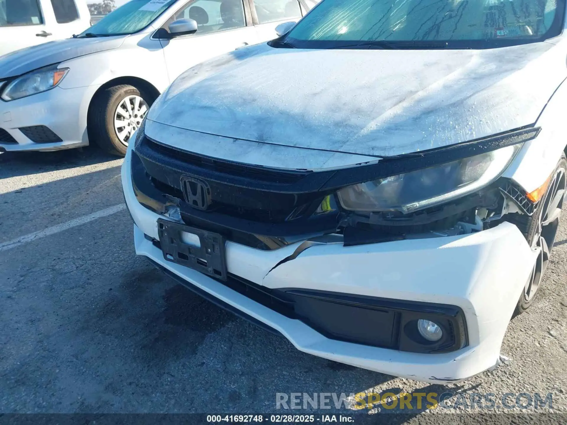 6 fotografías del automóvil dañado 2HGFC2F82KH601372 HONDA CIVIC 2019