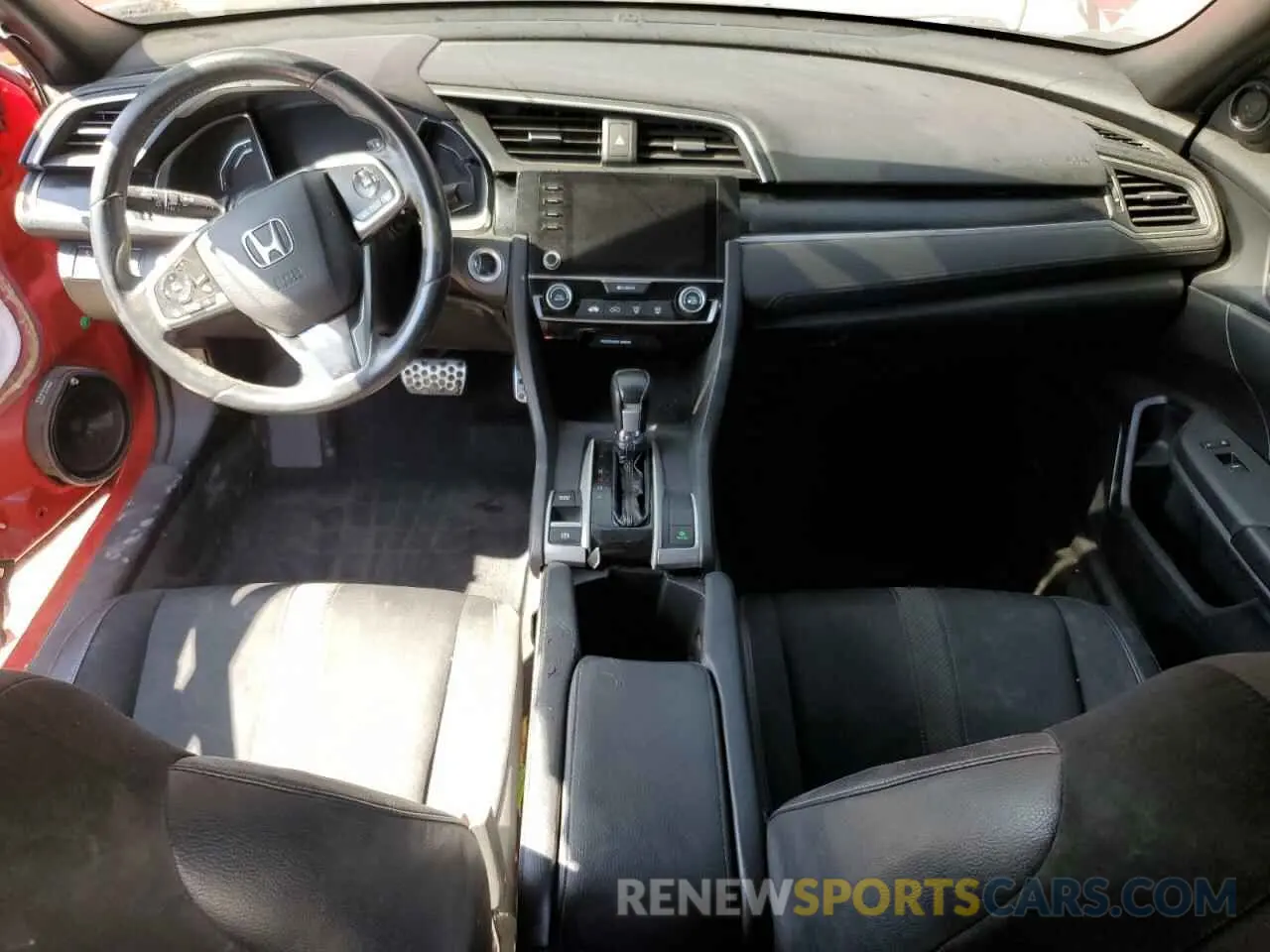 8 fotografías del automóvil dañado 2HGFC2F83KH501409 HONDA CIVIC 2019