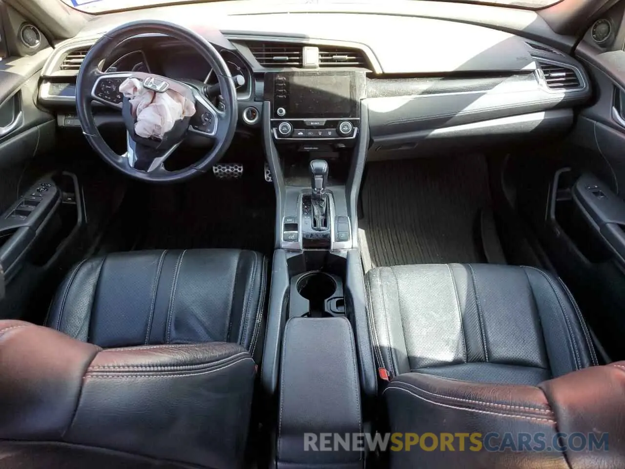 8 fotografías del automóvil dañado 2HGFC2F83KH511793 HONDA CIVIC 2019