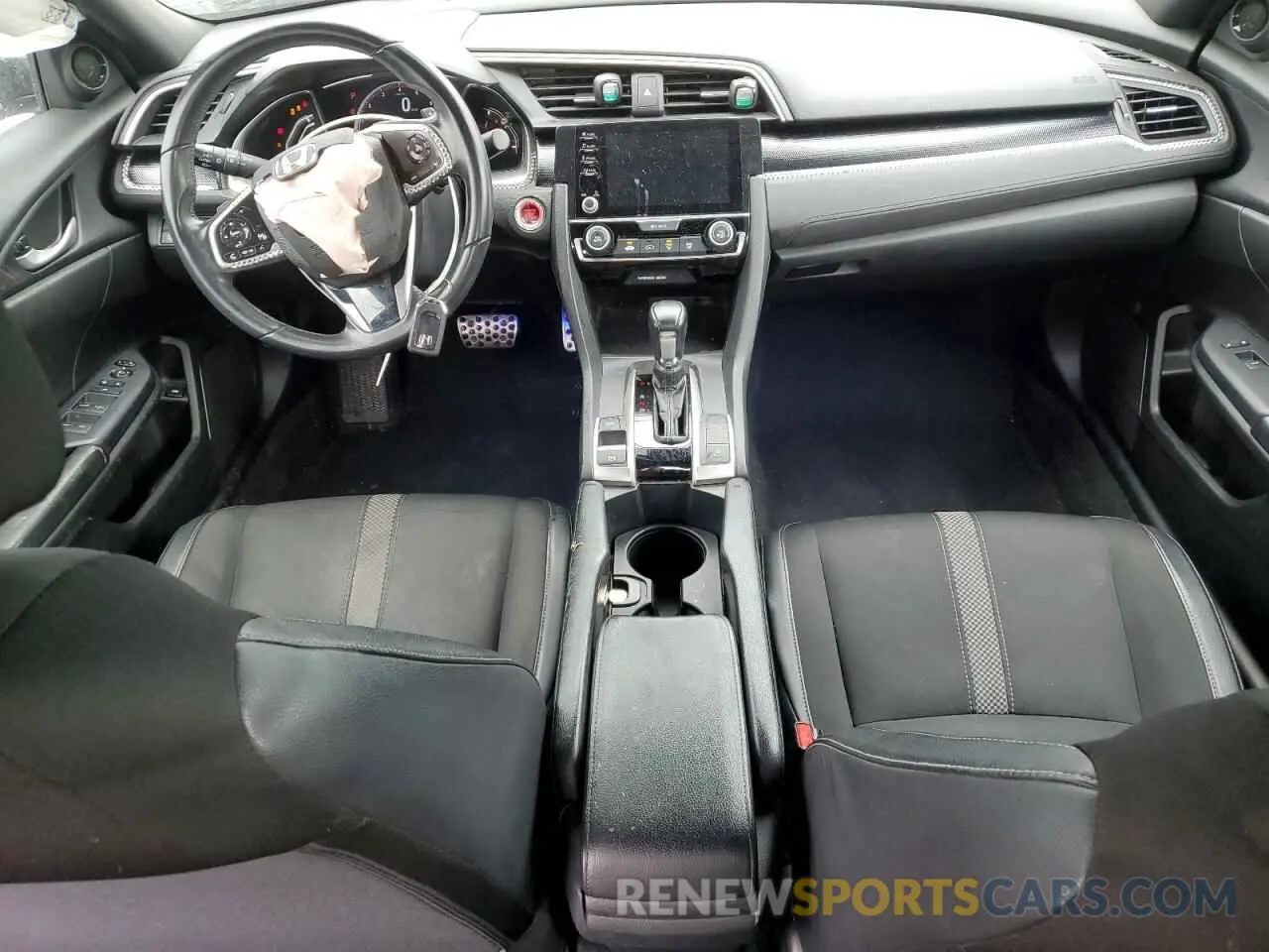 8 fotografías del automóvil dañado 2HGFC2F83KH550531 HONDA CIVIC 2019