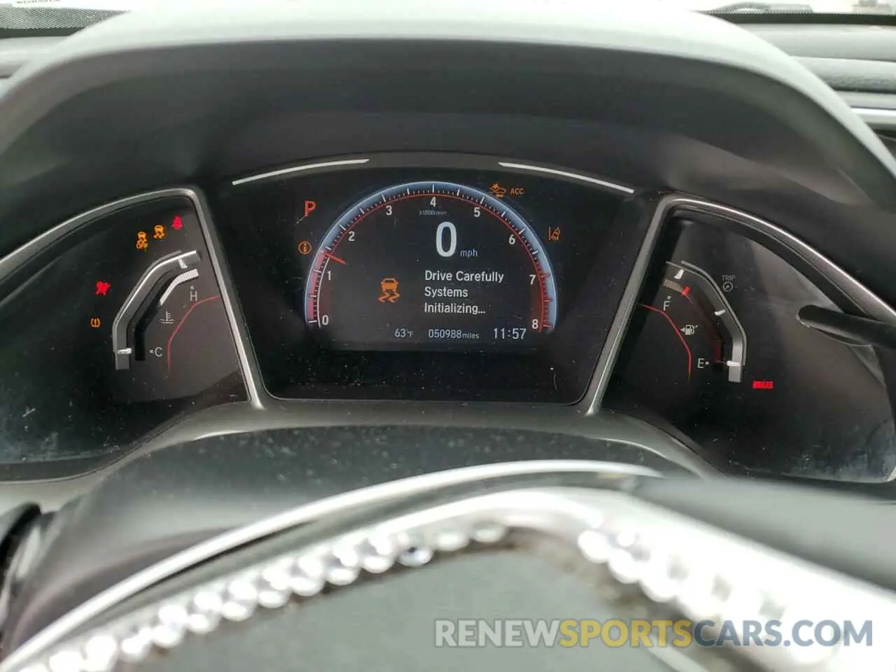 9 fotografías del automóvil dañado 2HGFC2F83KH550531 HONDA CIVIC 2019