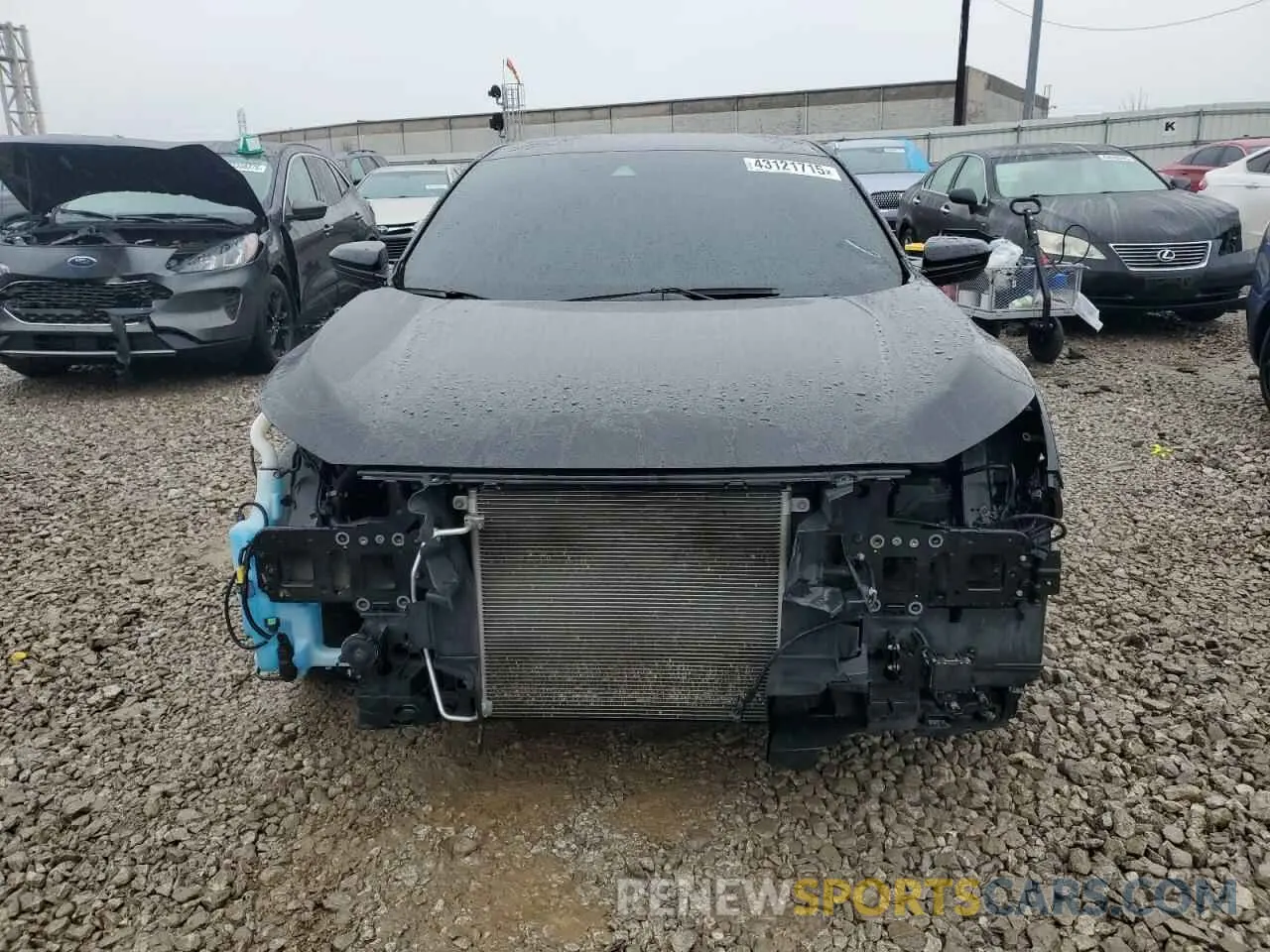 5 fotografías del automóvil dañado 2HGFC2F83KH550562 HONDA CIVIC 2019