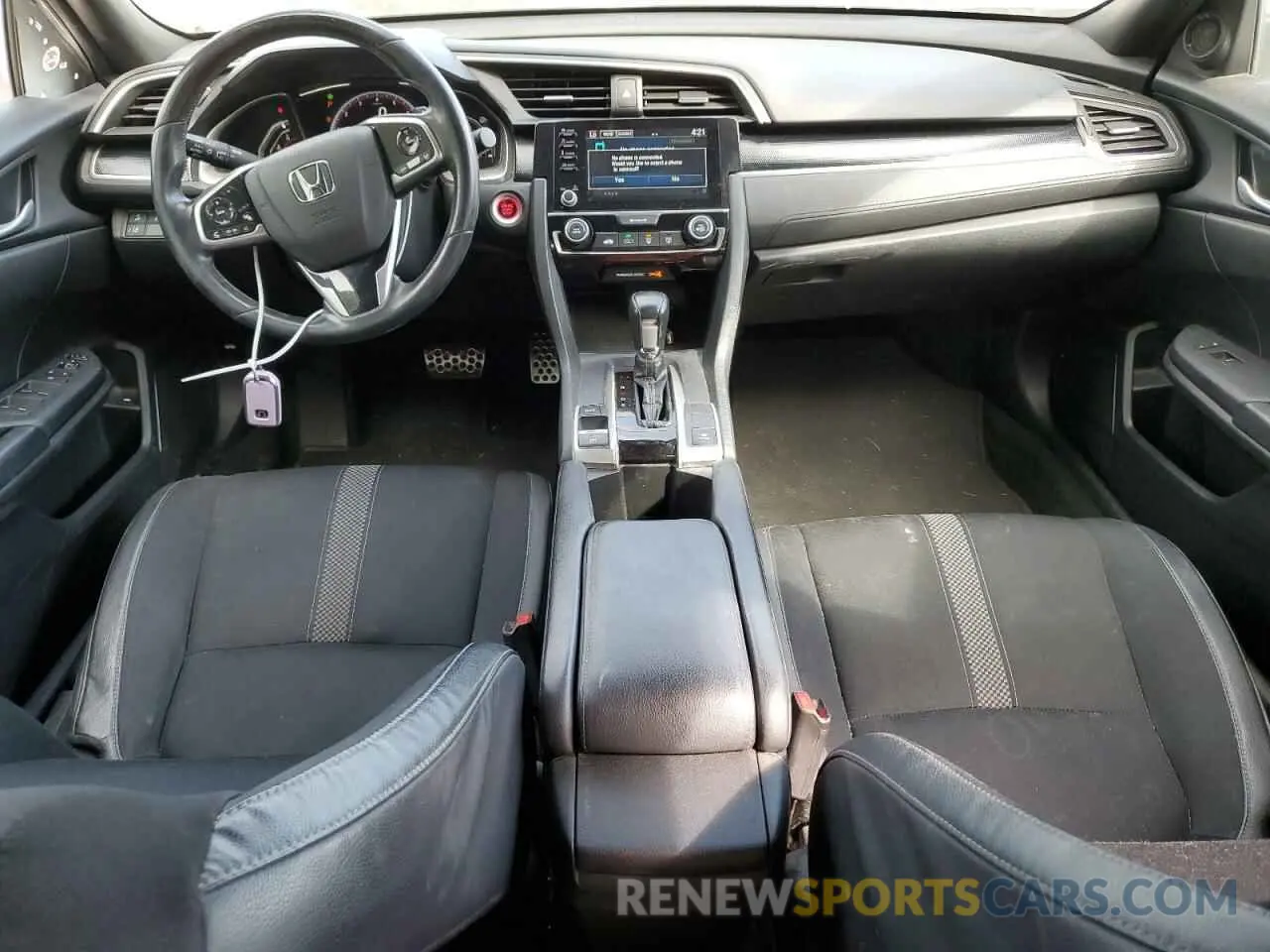 8 fotografías del automóvil dañado 2HGFC2F83KH569998 HONDA CIVIC 2019