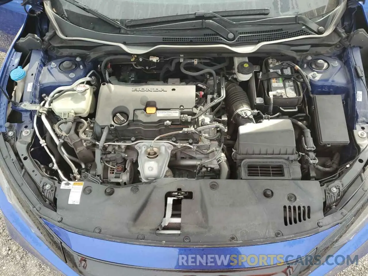 11 fotografías del automóvil dañado 2HGFC2F83KH576692 HONDA CIVIC 2019
