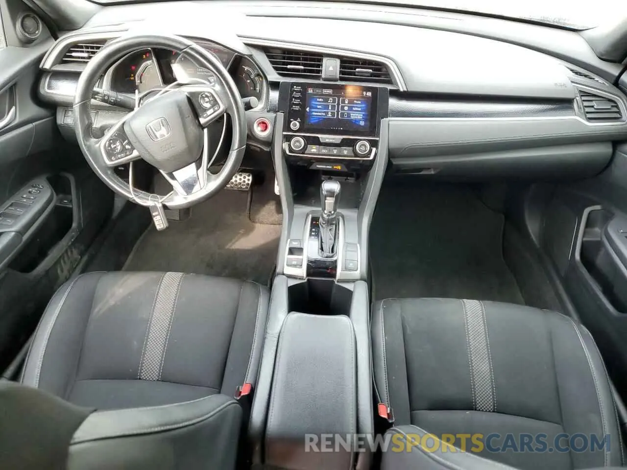 8 fotografías del automóvil dañado 2HGFC2F83KH576692 HONDA CIVIC 2019
