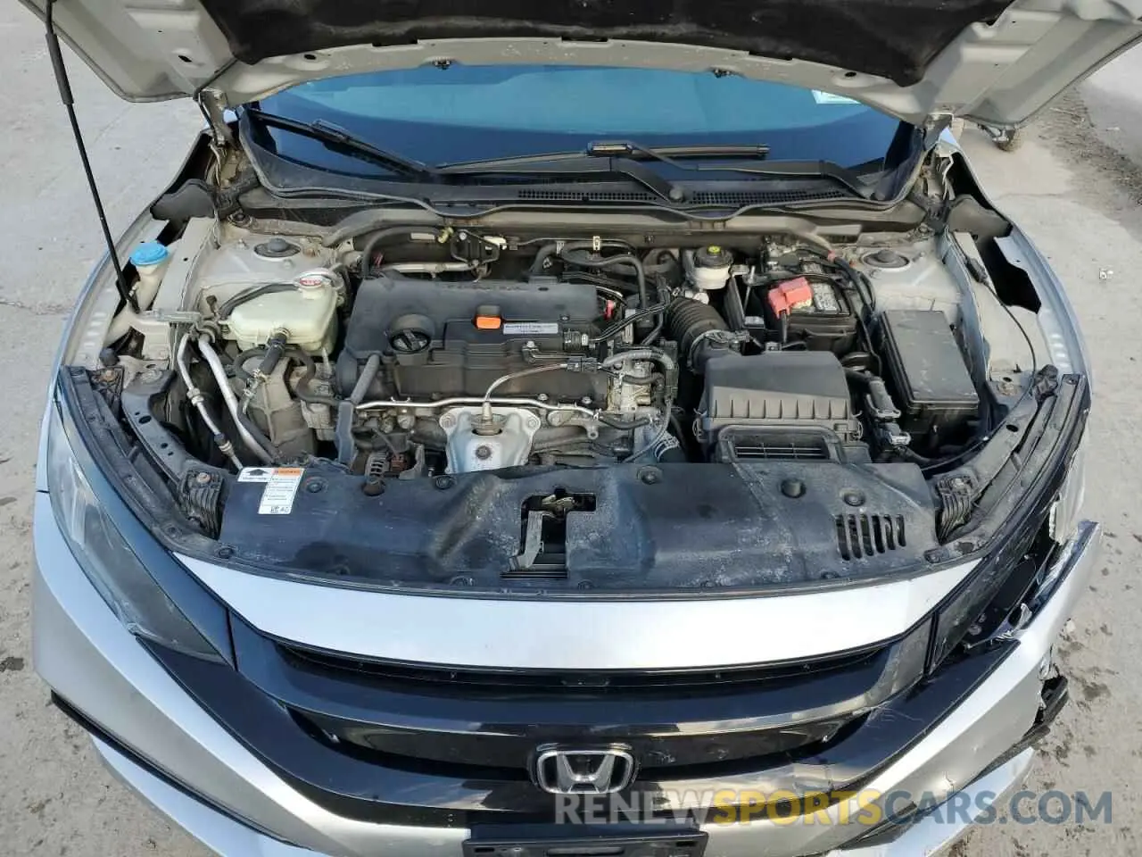 12 fotografías del automóvil dañado 2HGFC2F83KH590205 HONDA CIVIC 2019