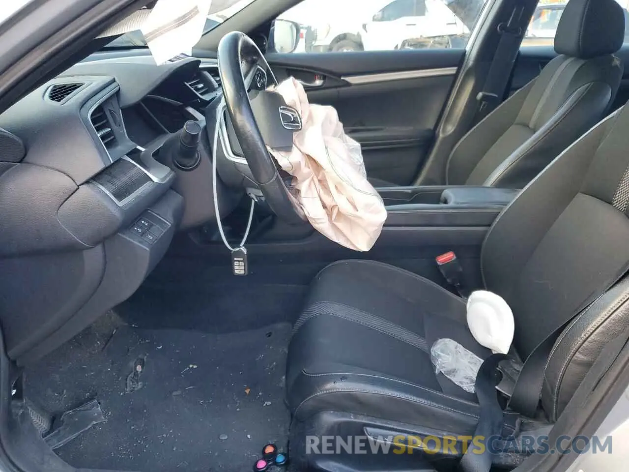 7 fotografías del automóvil dañado 2HGFC2F83KH590205 HONDA CIVIC 2019
