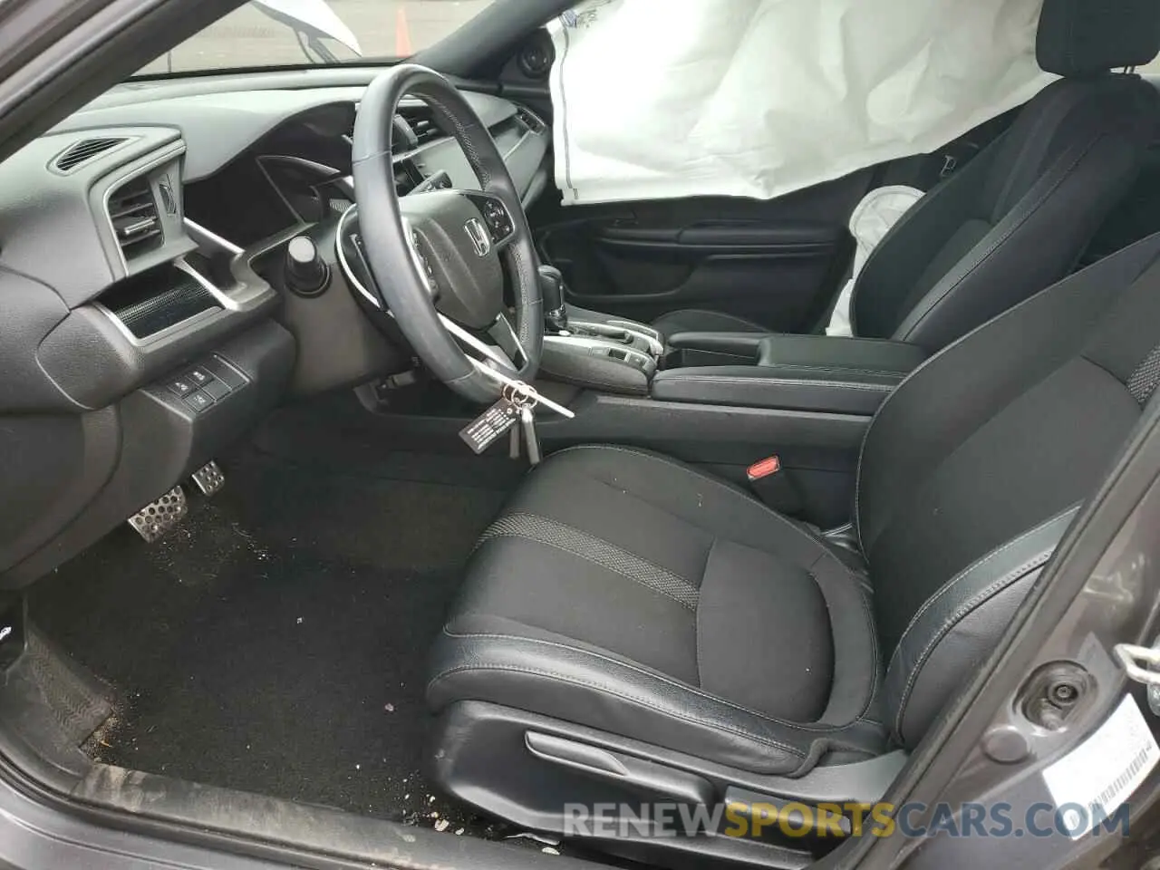 7 fotografías del automóvil dañado 2HGFC2F83KH604054 HONDA CIVIC 2019