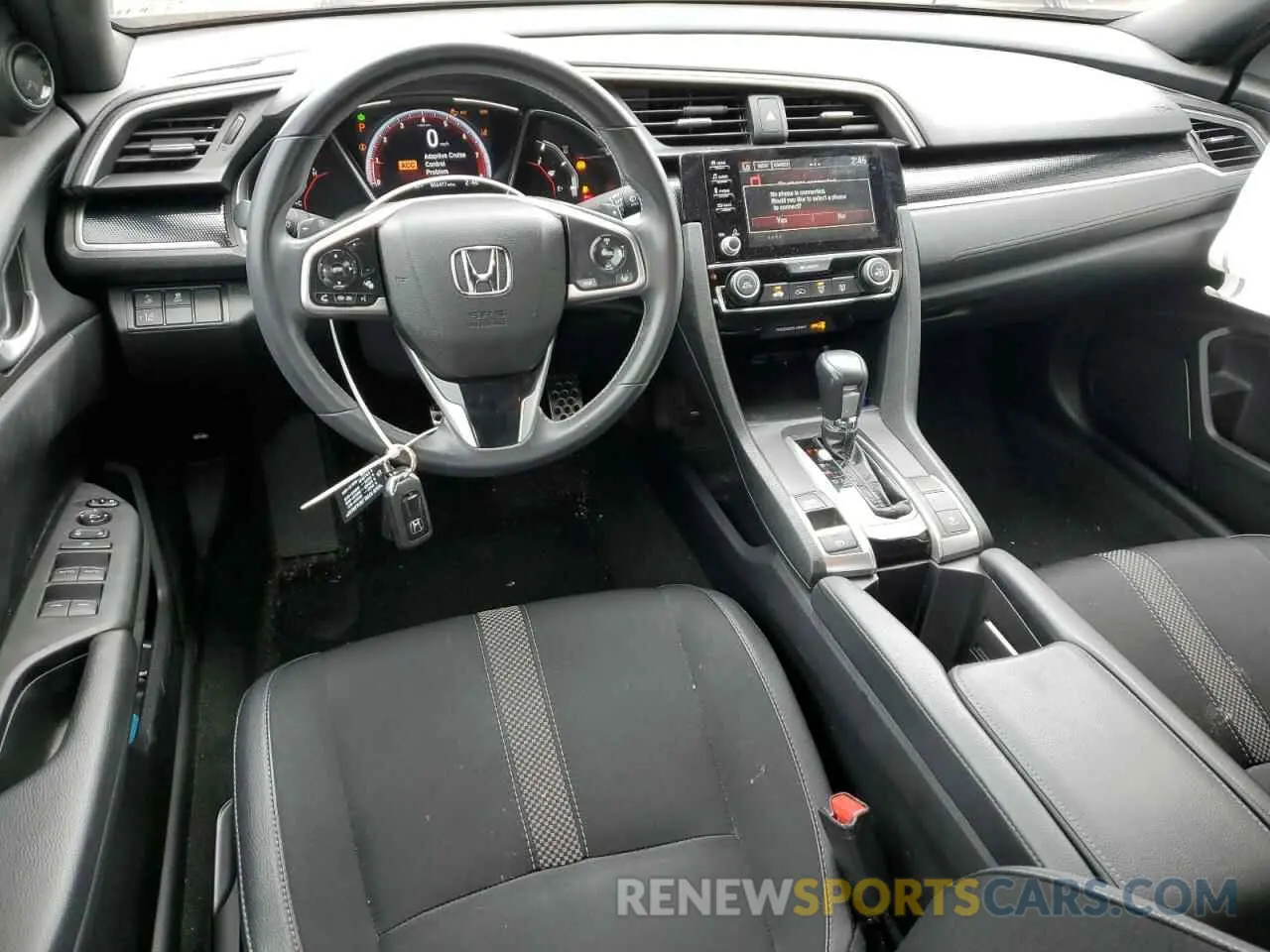 8 fotografías del automóvil dañado 2HGFC2F83KH604054 HONDA CIVIC 2019