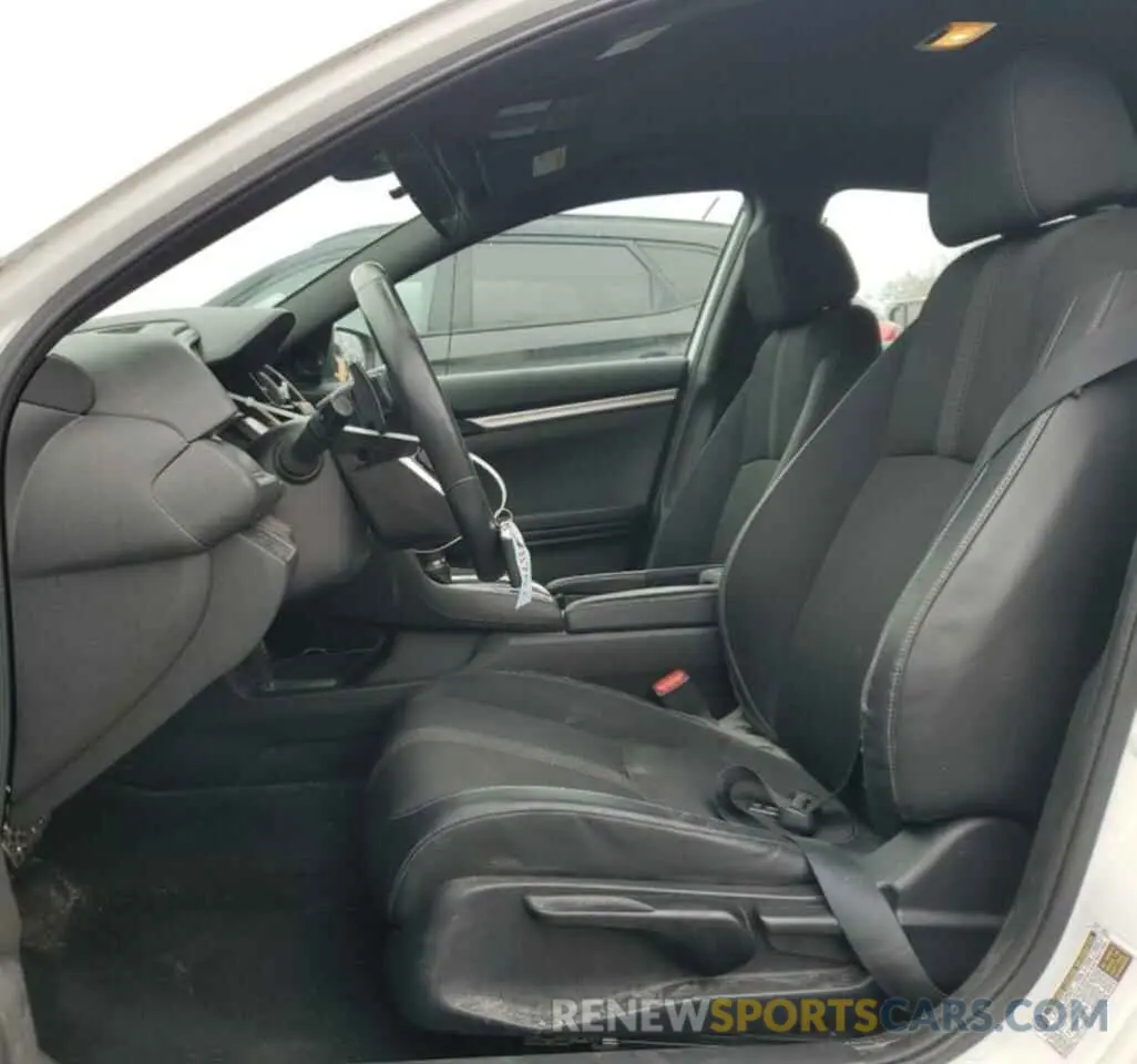 7 fotografías del automóvil dañado 2HGFC2F84KH510751 HONDA CIVIC 2019