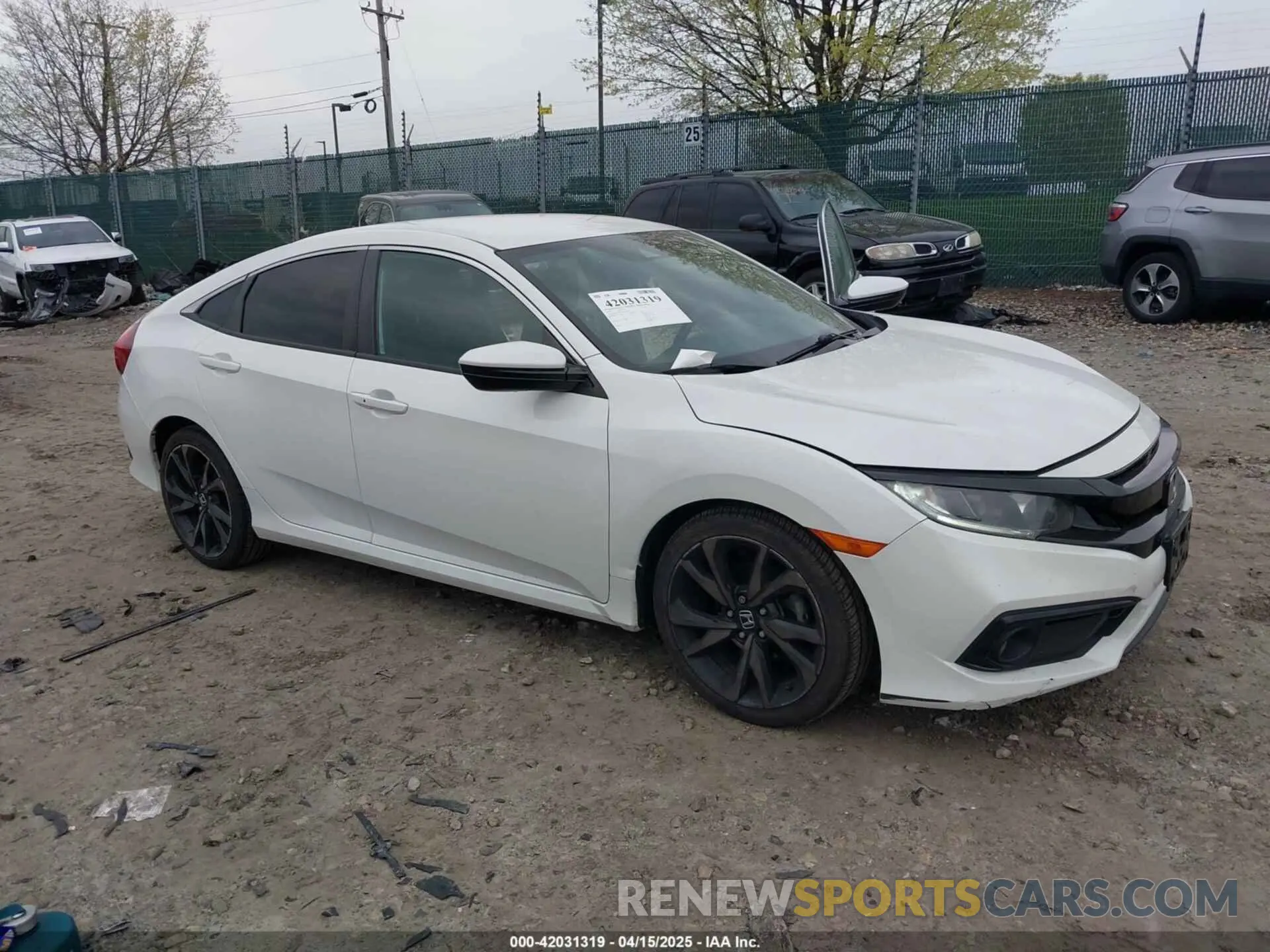 1 fotografías del automóvil dañado 2HGFC2F84KH516730 HONDA CIVIC 2019
