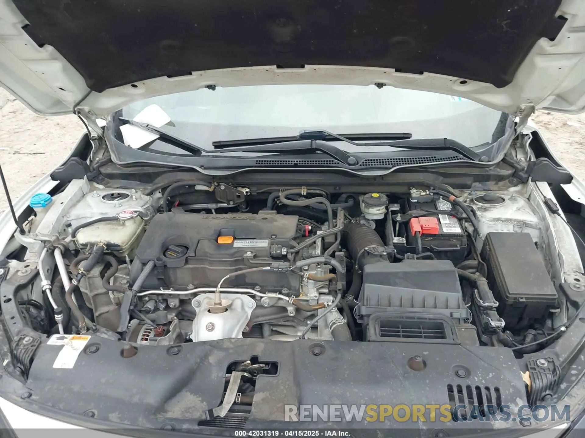 10 fotografías del automóvil dañado 2HGFC2F84KH516730 HONDA CIVIC 2019