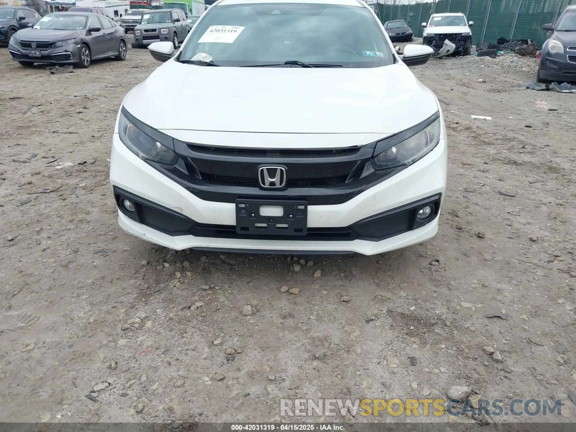 6 fotografías del automóvil dañado 2HGFC2F84KH516730 HONDA CIVIC 2019