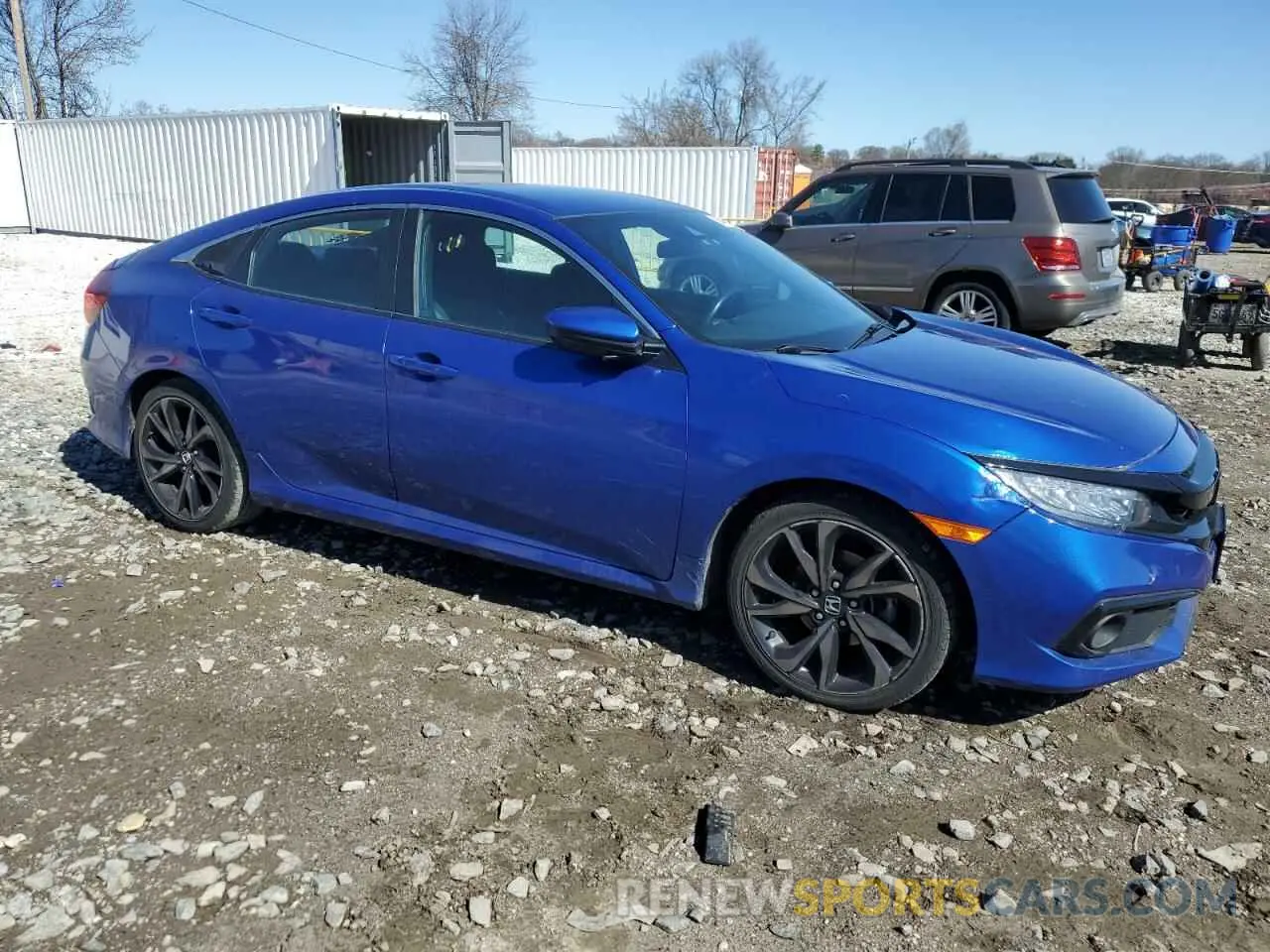 4 fotografías del automóvil dañado 2HGFC2F84KH585949 HONDA CIVIC 2019