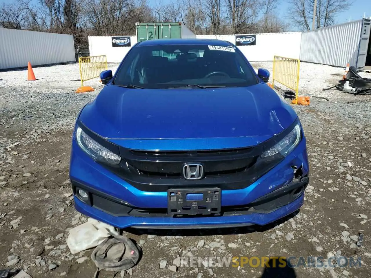5 fotografías del automóvil dañado 2HGFC2F84KH585949 HONDA CIVIC 2019