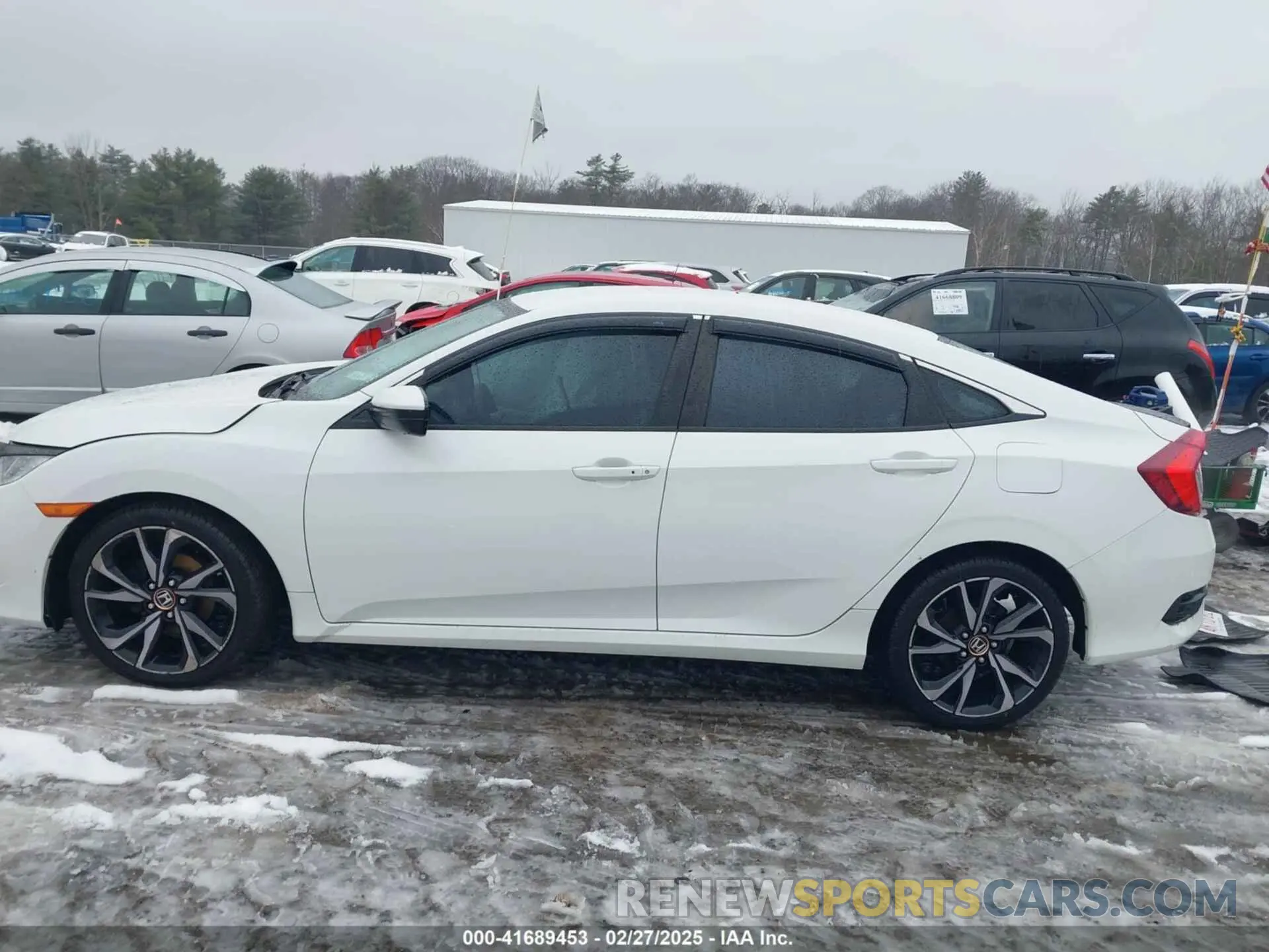 14 fotografías del automóvil dañado 2HGFC2F84KH586938 HONDA CIVIC 2019