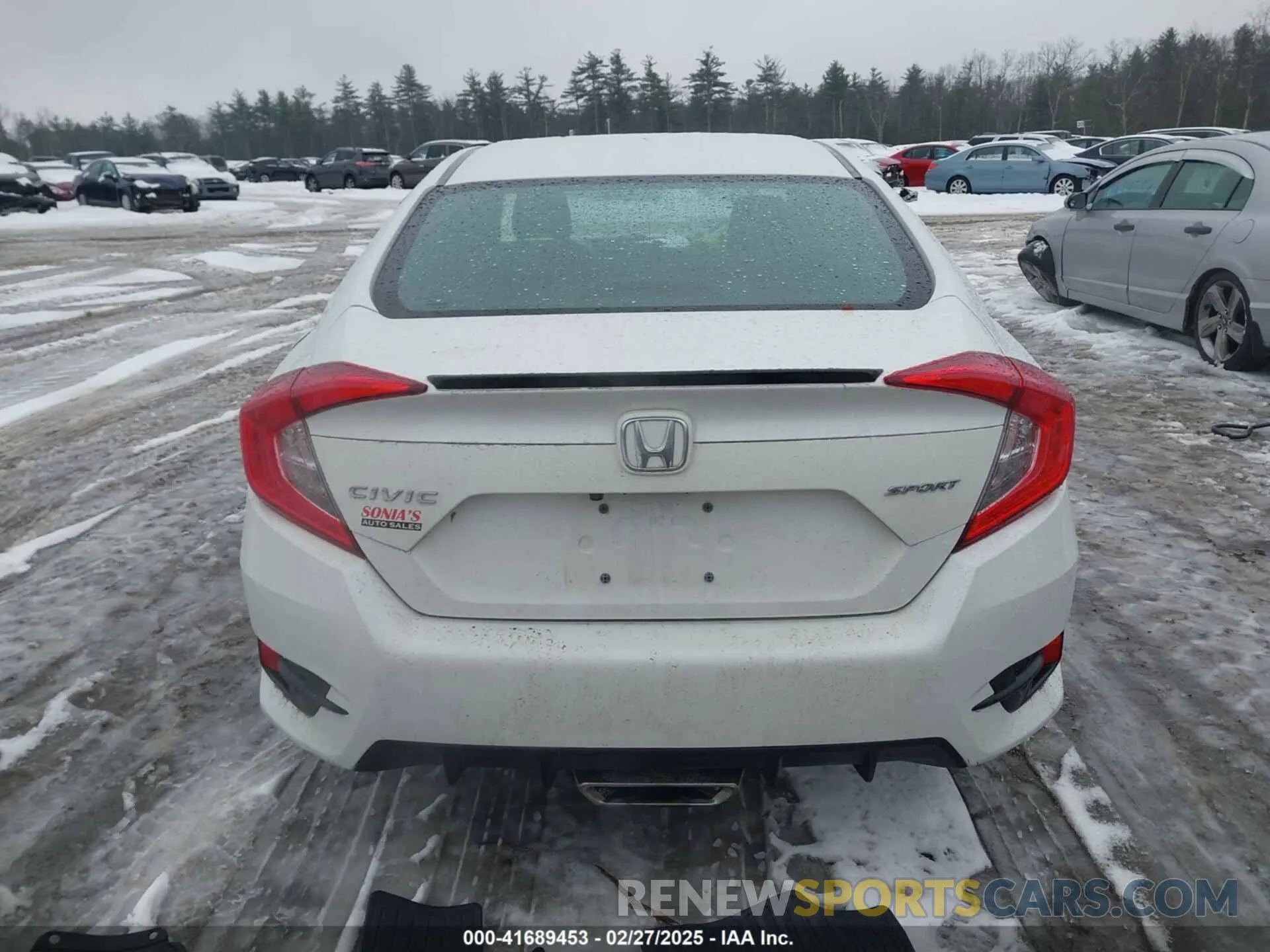 16 fotografías del automóvil dañado 2HGFC2F84KH586938 HONDA CIVIC 2019