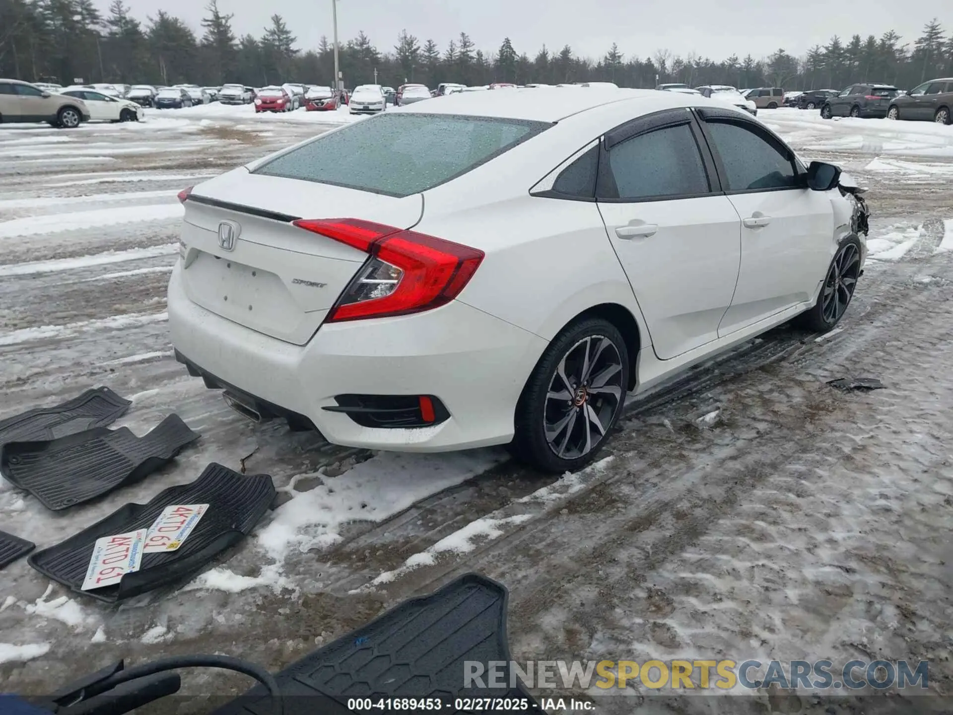 4 fotografías del automóvil dañado 2HGFC2F84KH586938 HONDA CIVIC 2019
