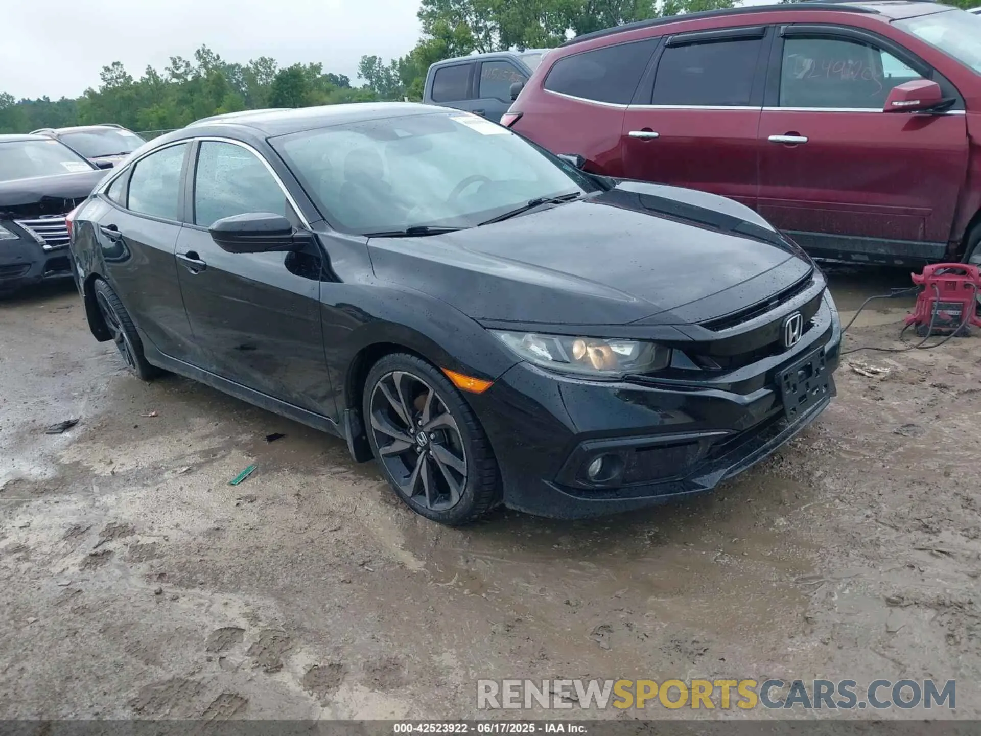 1 fotografías del automóvil dañado 2HGFC2F85KH514081 HONDA CIVIC 2019