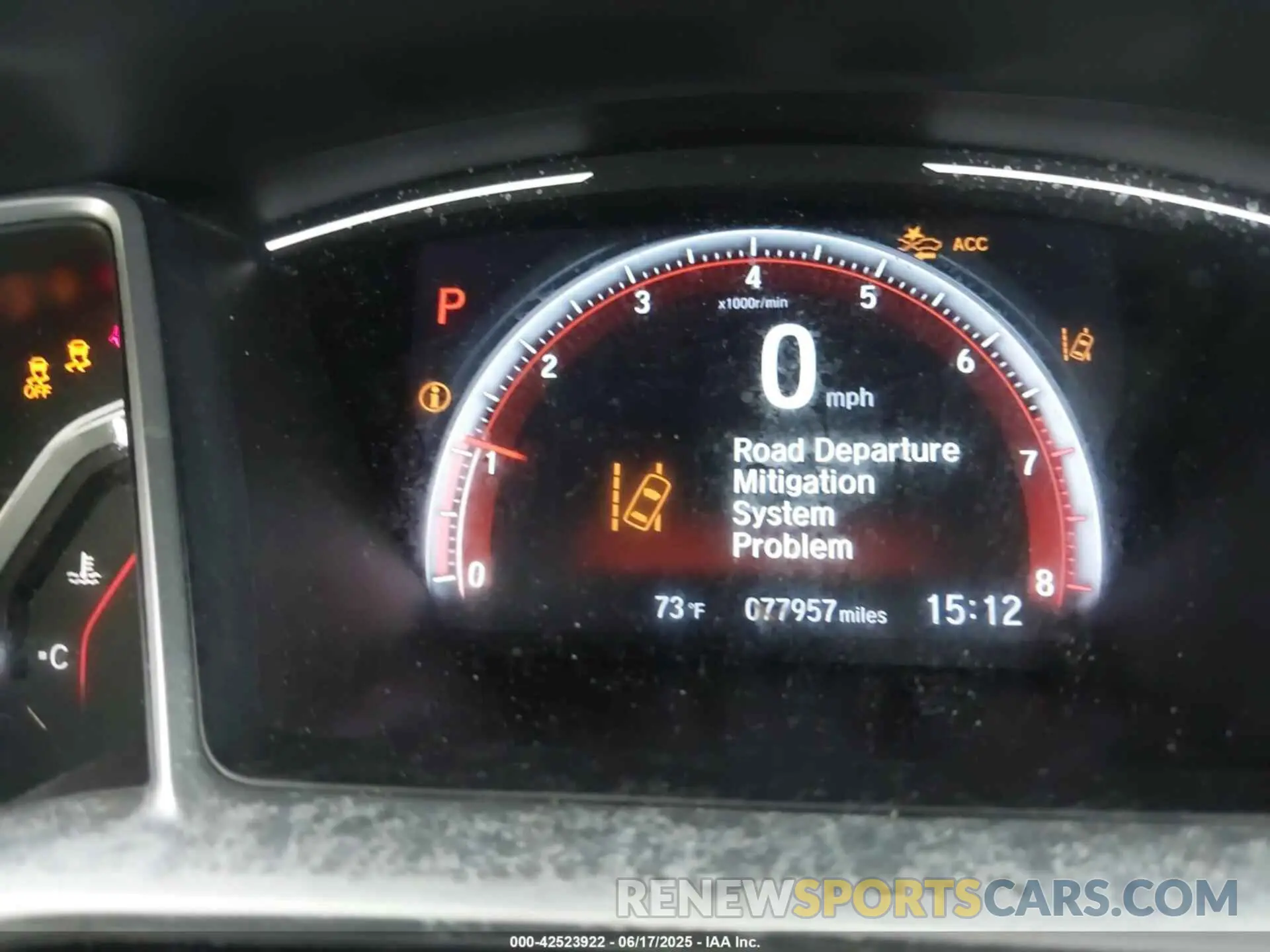 15 fotografías del automóvil dañado 2HGFC2F85KH514081 HONDA CIVIC 2019