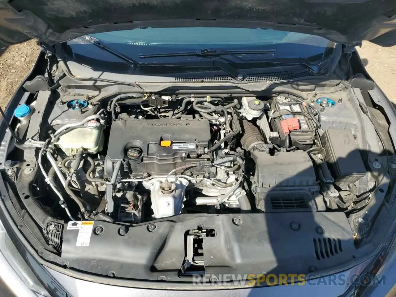 11 fotografías del automóvil dañado 2HGFC2F85KH528160 HONDA CIVIC 2019