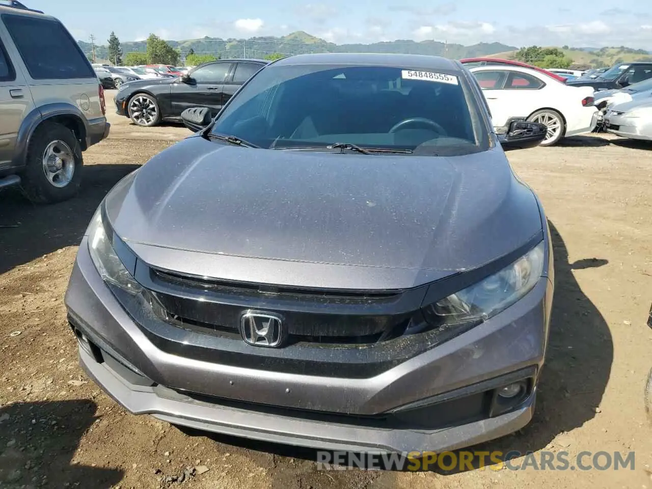 5 fotografías del automóvil dañado 2HGFC2F85KH528160 HONDA CIVIC 2019