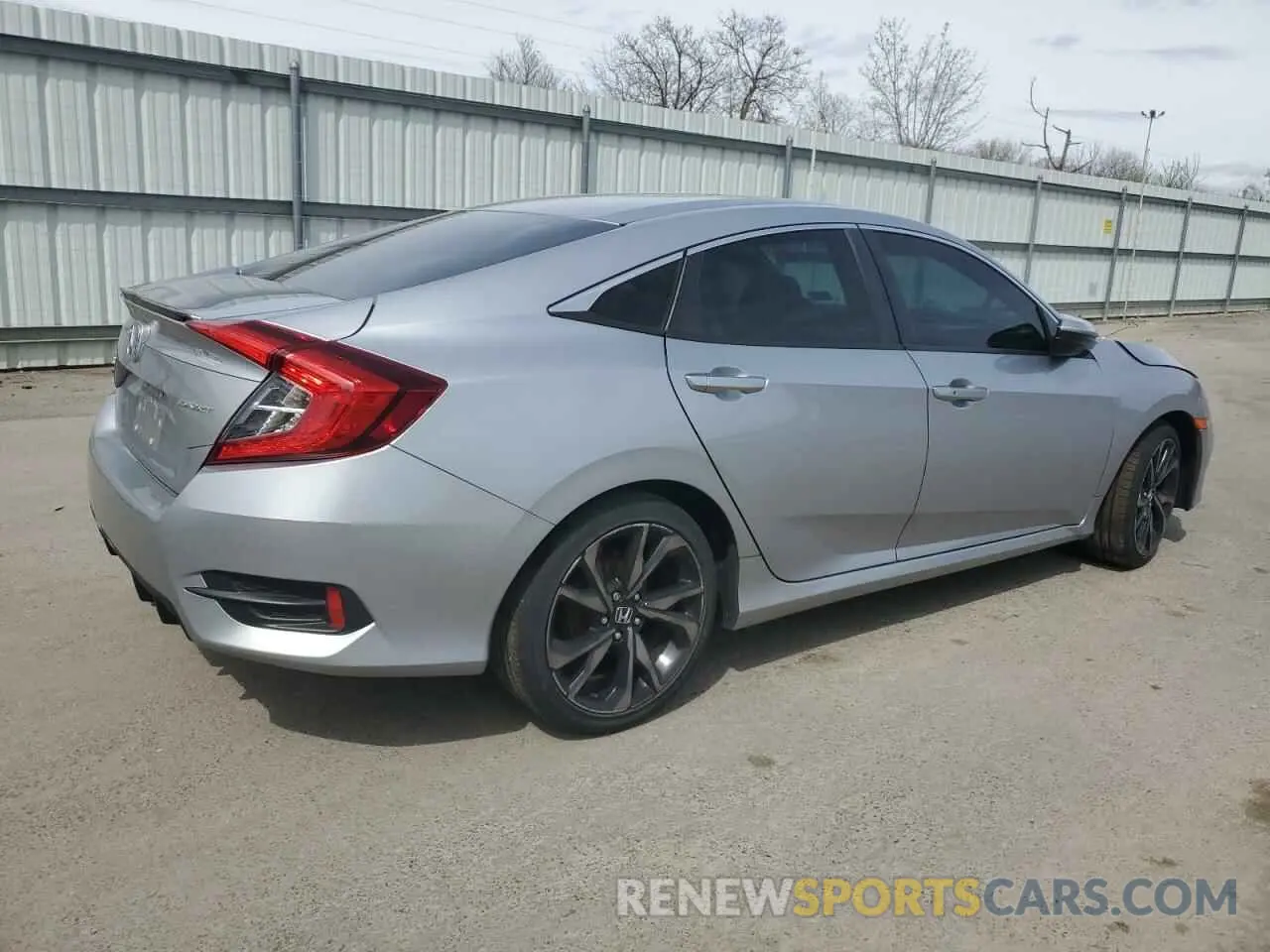 3 fotografías del automóvil dañado 2HGFC2F85KH533181 HONDA CIVIC 2019