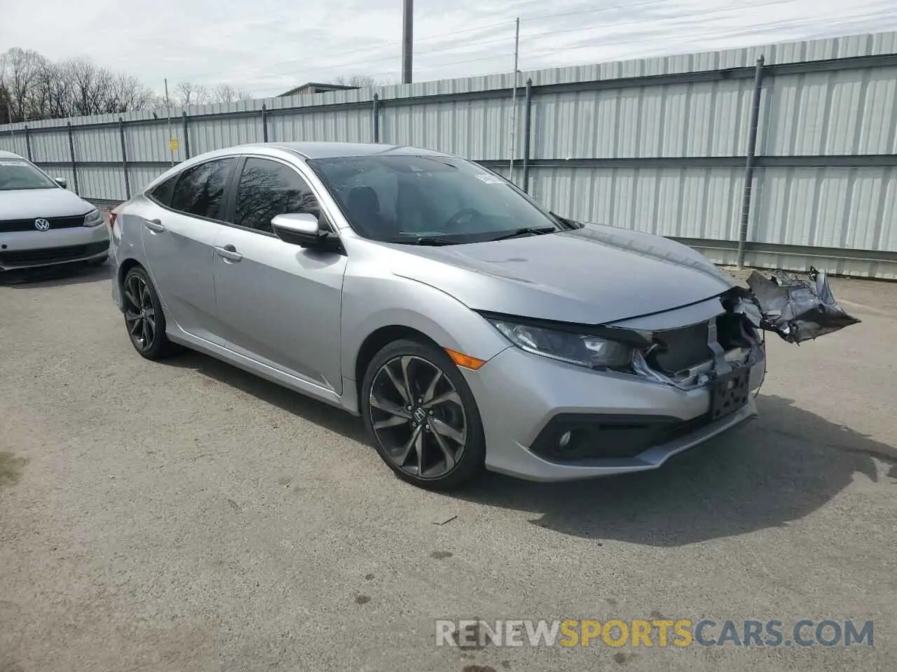 4 fotografías del automóvil dañado 2HGFC2F85KH533181 HONDA CIVIC 2019