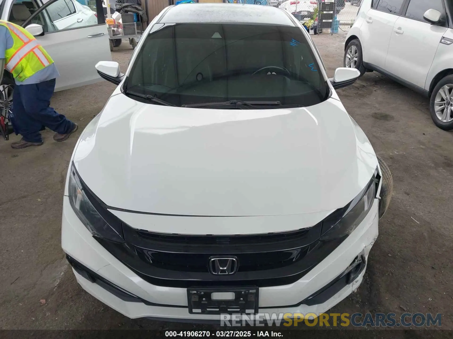 12 fotografías del automóvil dañado 2HGFC2F85KH579268 HONDA CIVIC 2019