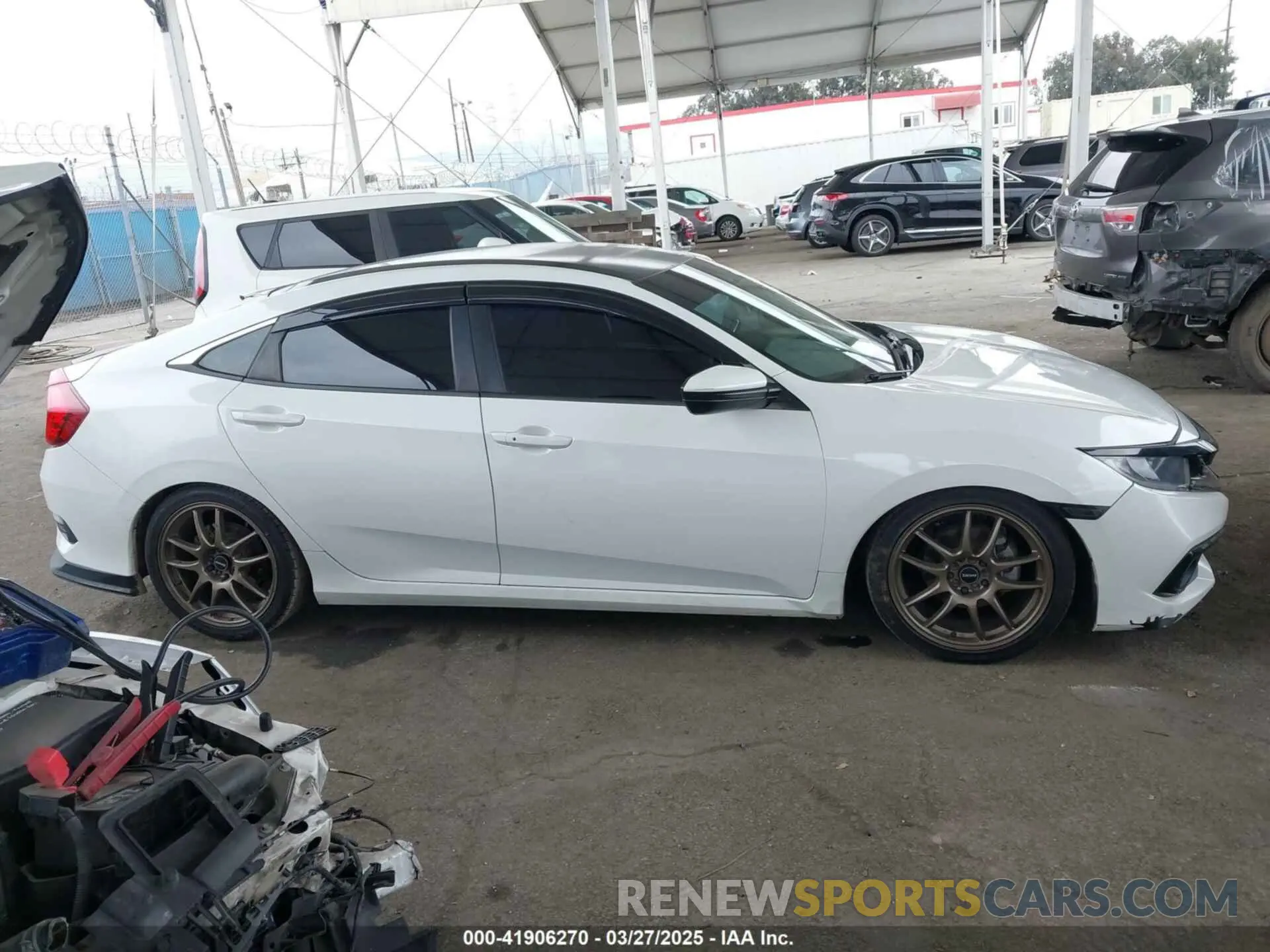13 fotografías del automóvil dañado 2HGFC2F85KH579268 HONDA CIVIC 2019