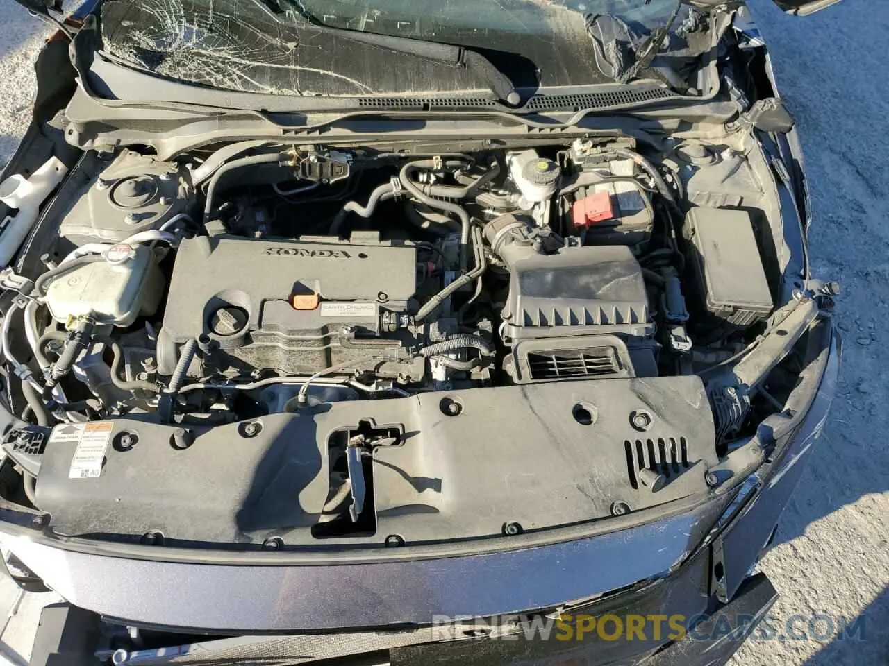 11 fotografías del automóvil dañado 2HGFC2F85KH594417 HONDA CIVIC 2019