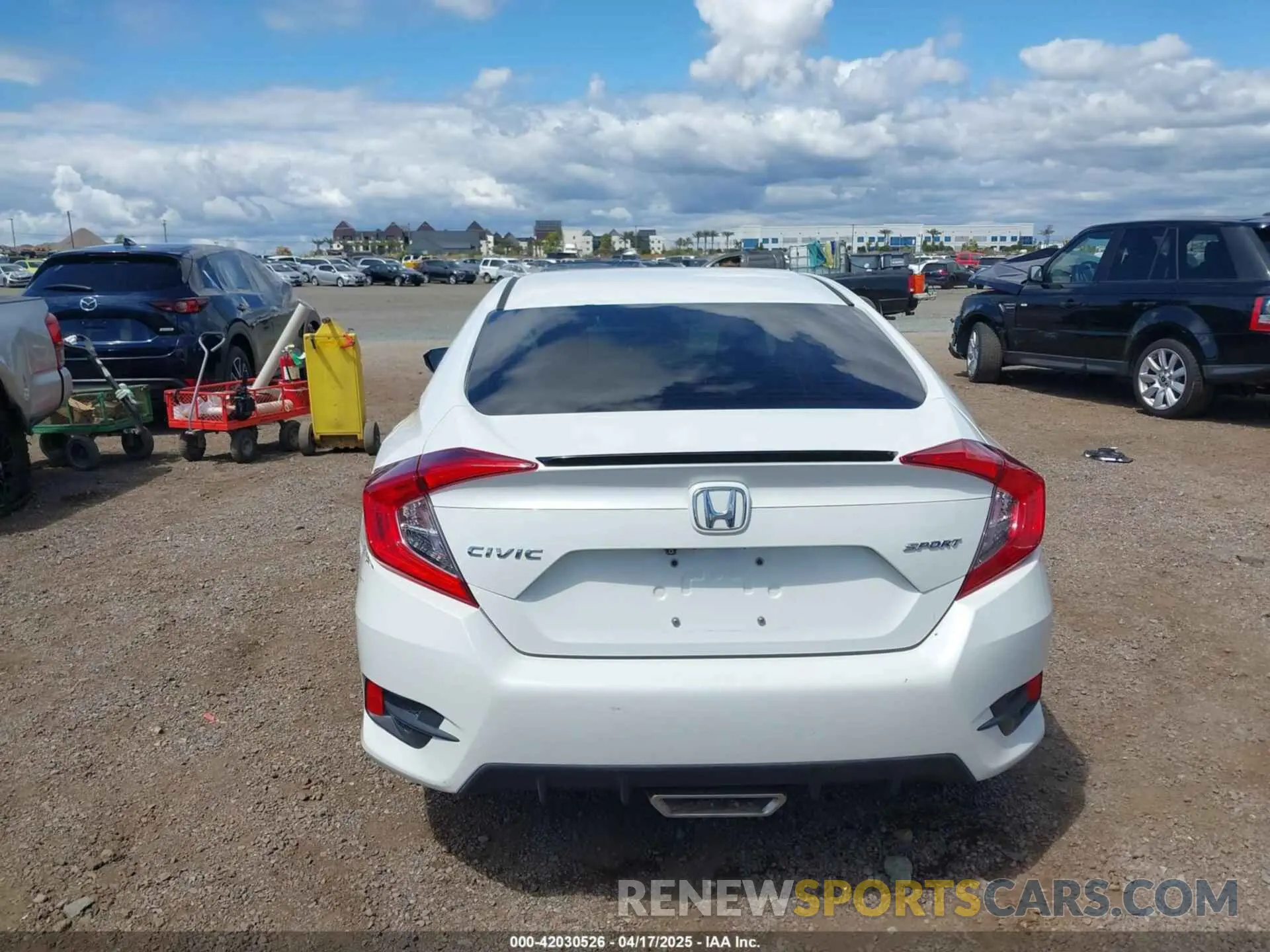 16 fotografías del automóvil dañado 2HGFC2F85KH600037 HONDA CIVIC 2019