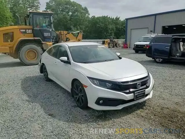 13 fotografías del automóvil dañado 2HGFC2F85KH600913 HONDA CIVIC 2019