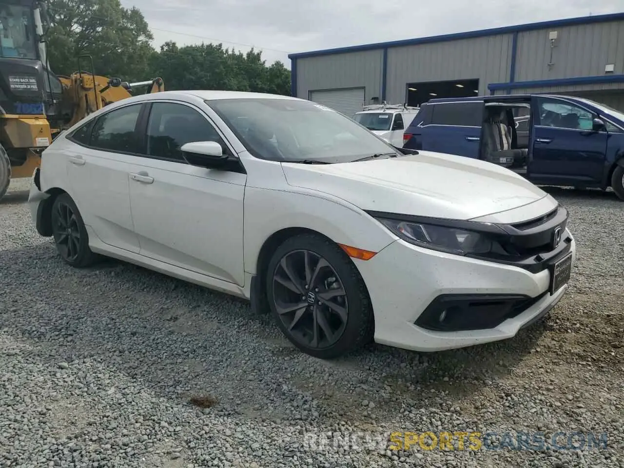 4 fotografías del automóvil dañado 2HGFC2F85KH600913 HONDA CIVIC 2019