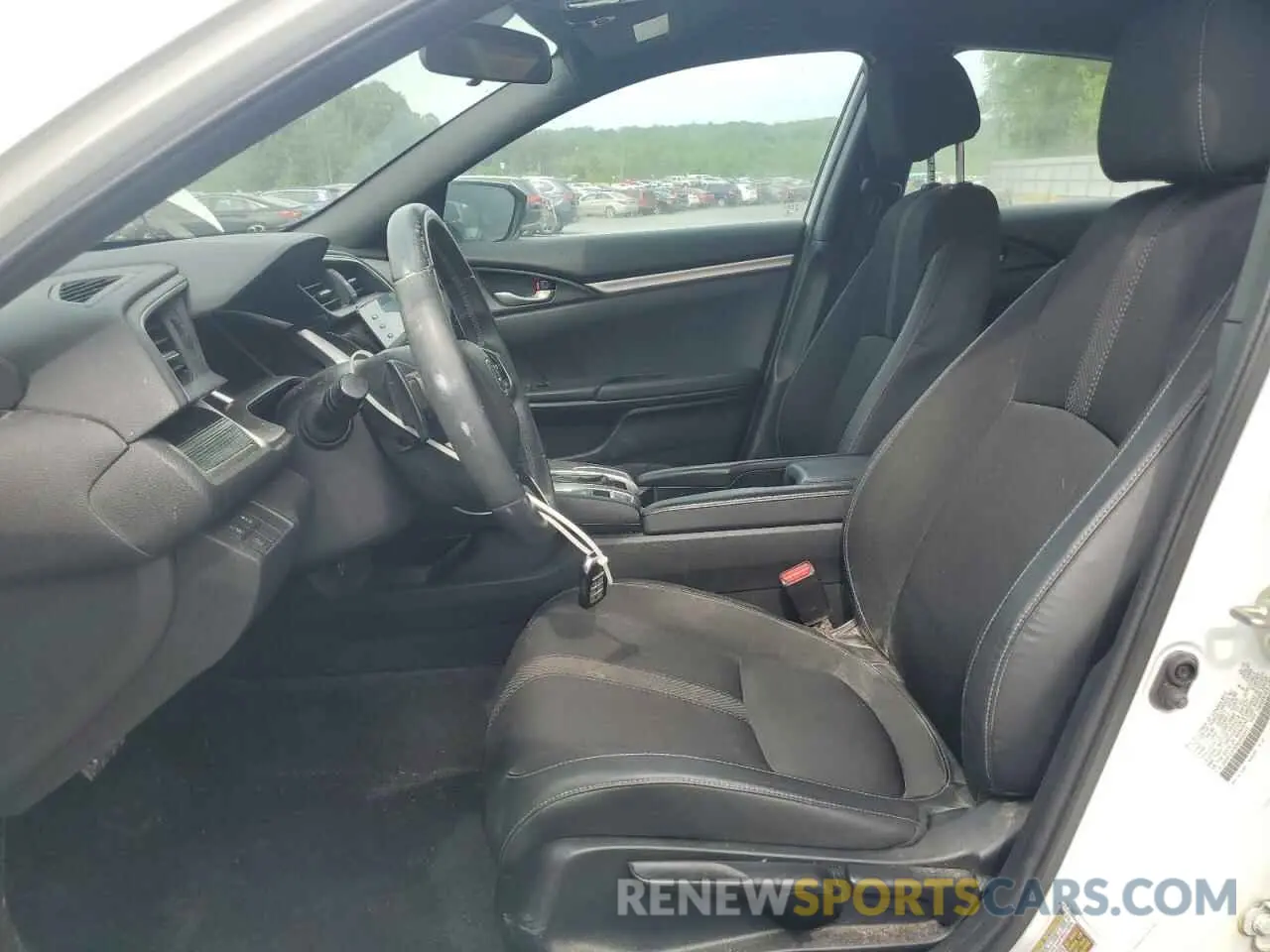 7 fotografías del automóvil dañado 2HGFC2F85KH600913 HONDA CIVIC 2019