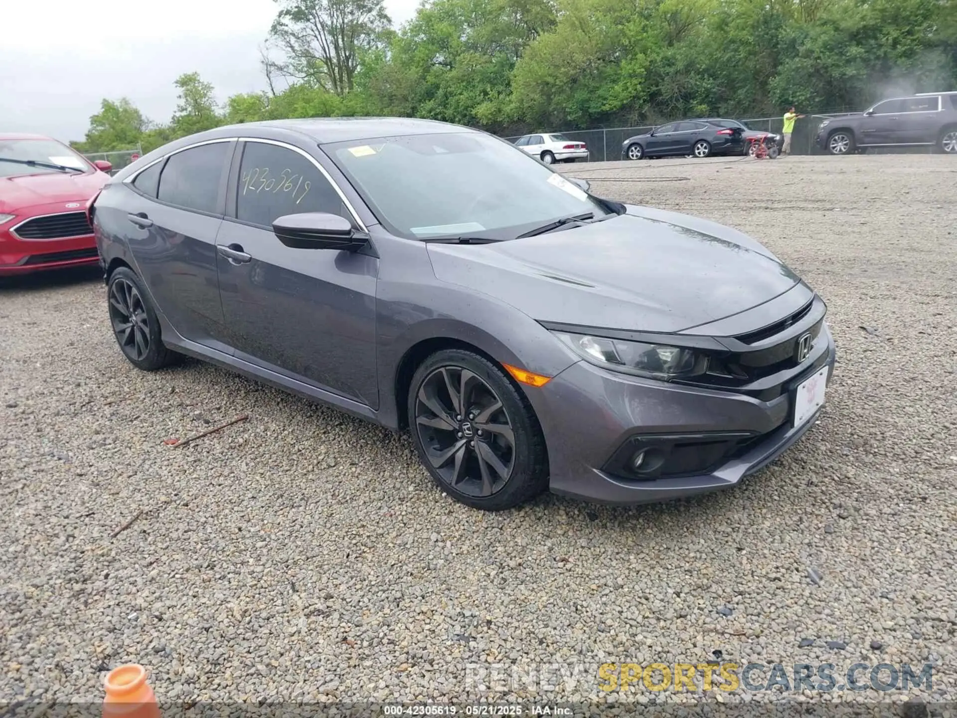 1 fotografías del automóvil dañado 2HGFC2F86KH517880 HONDA CIVIC 2019
