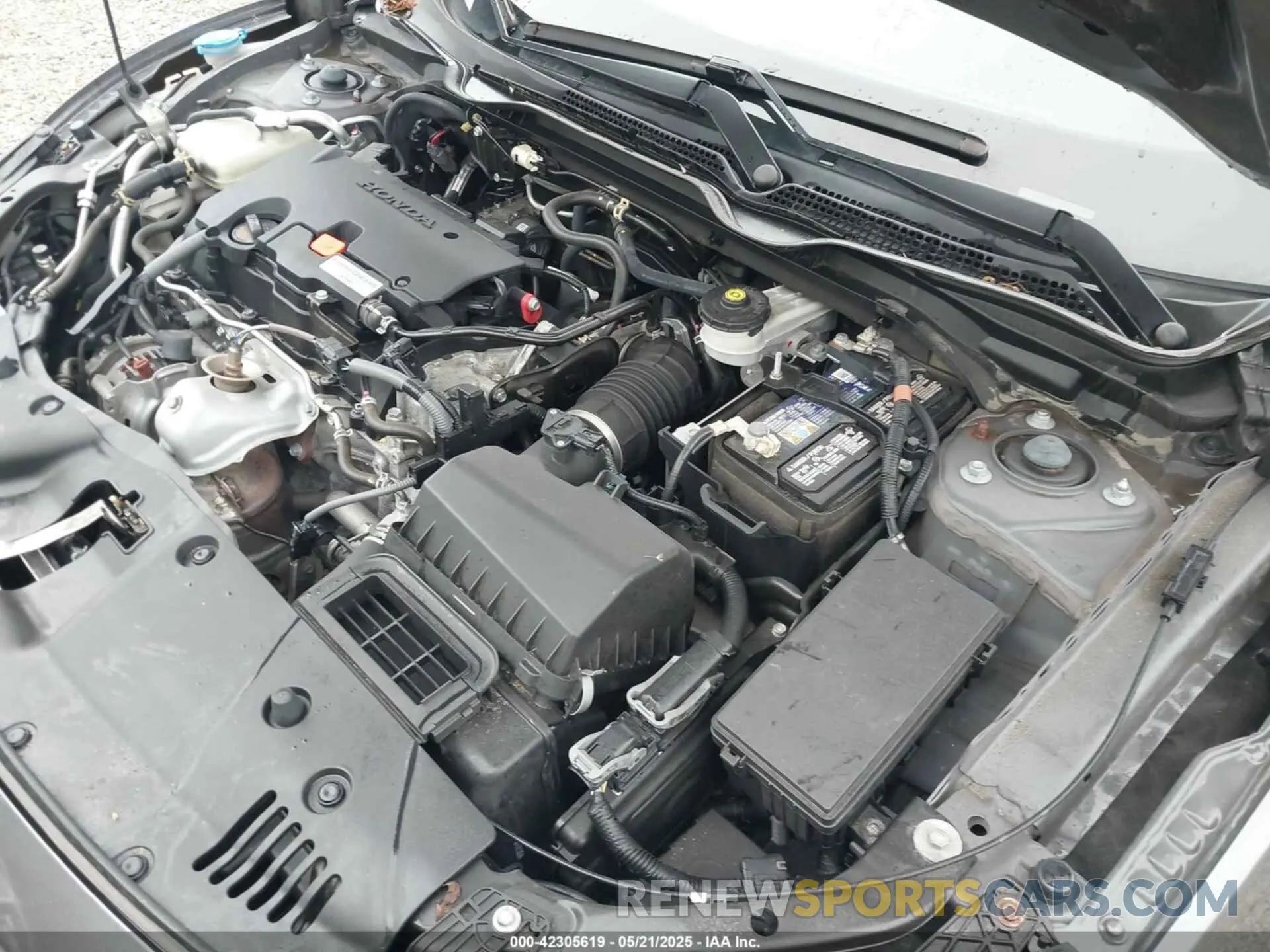 10 fotografías del automóvil dañado 2HGFC2F86KH517880 HONDA CIVIC 2019