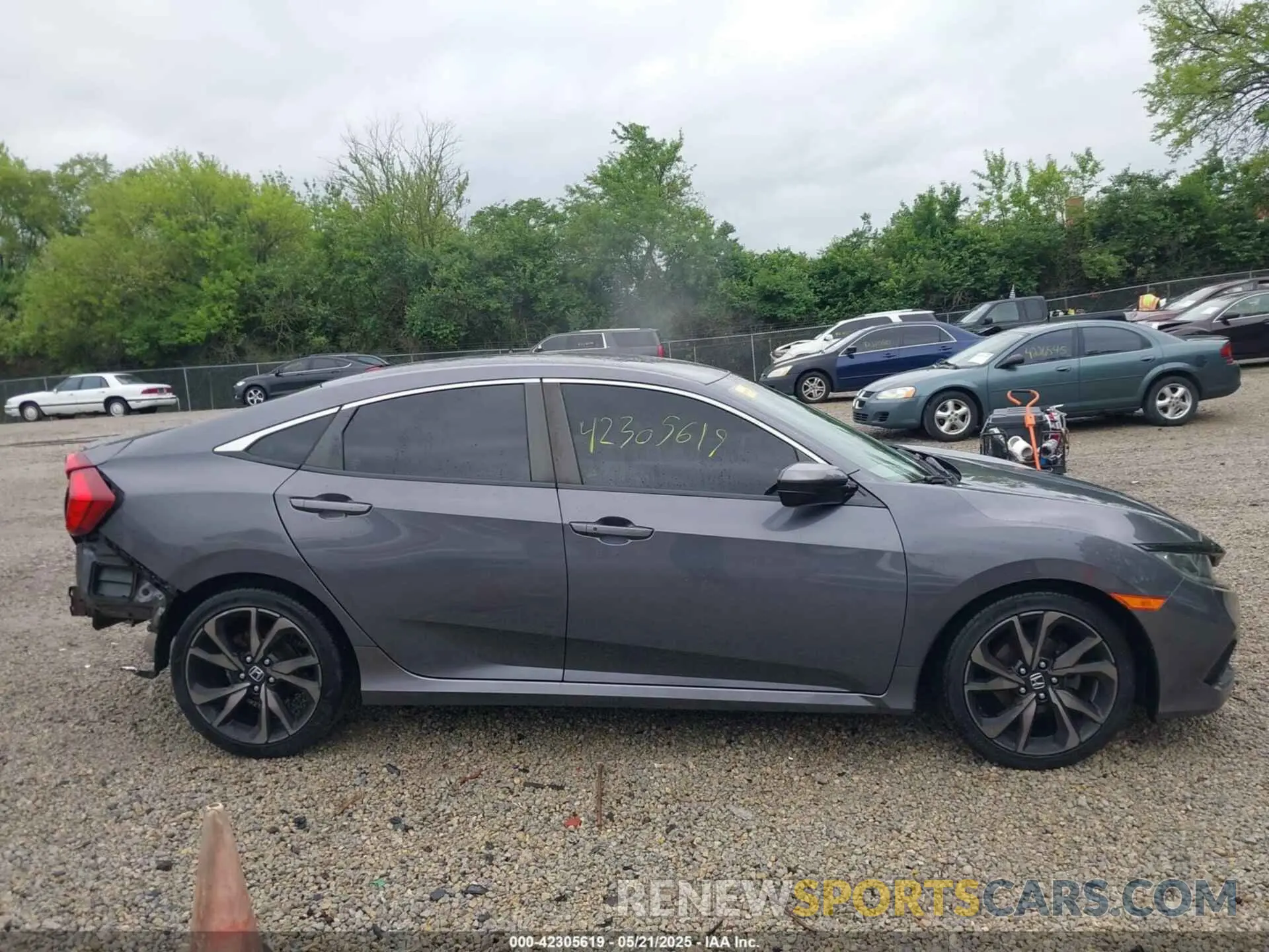 13 fotografías del automóvil dañado 2HGFC2F86KH517880 HONDA CIVIC 2019