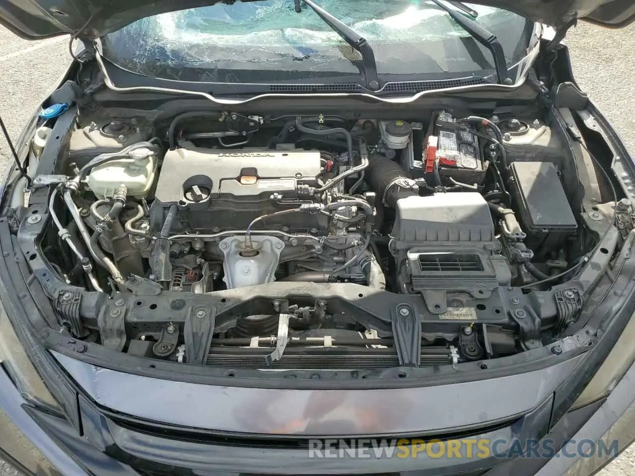 12 fotografías del automóvil dañado 2HGFC2F87KH502398 HONDA CIVIC 2019
