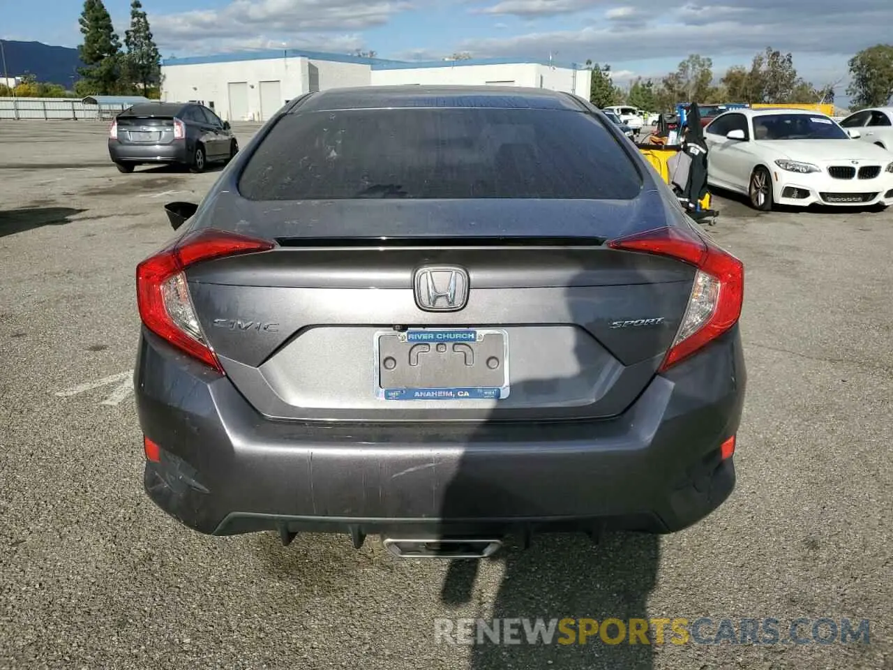 6 fotografías del automóvil dañado 2HGFC2F87KH502398 HONDA CIVIC 2019