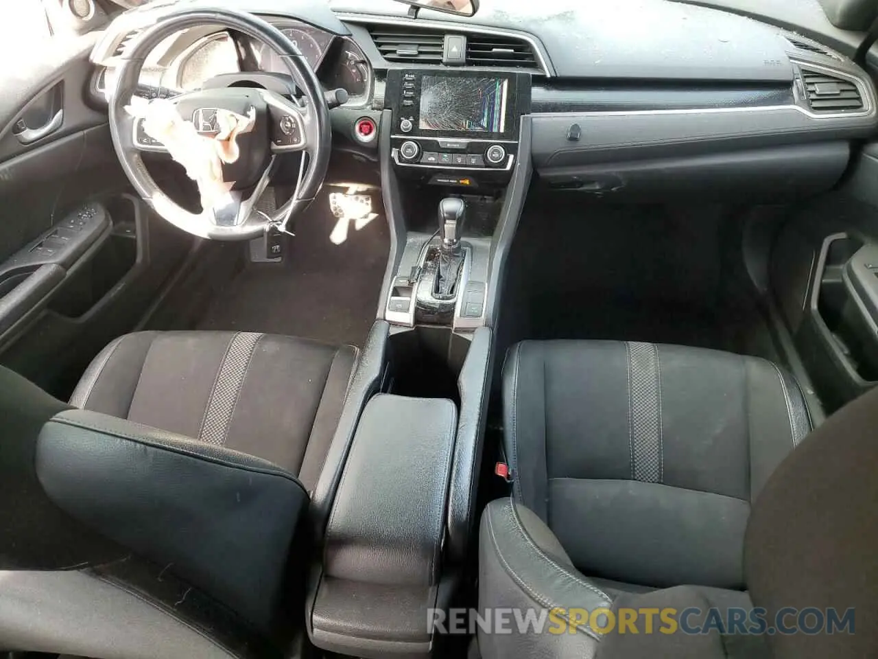 8 fotografías del automóvil dañado 2HGFC2F87KH502398 HONDA CIVIC 2019