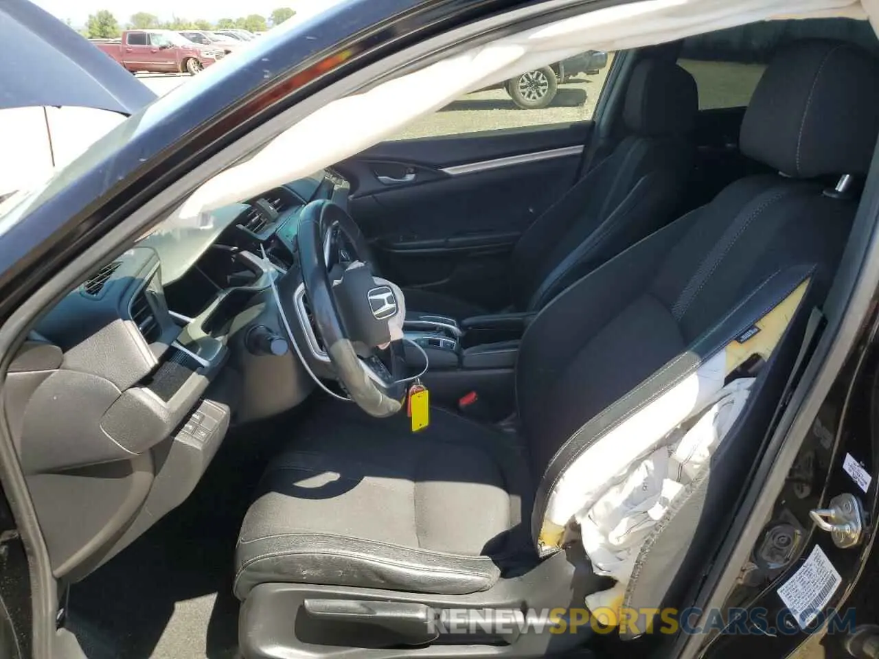 7 fotografías del automóvil dañado 2HGFC2F87KH531657 HONDA CIVIC 2019